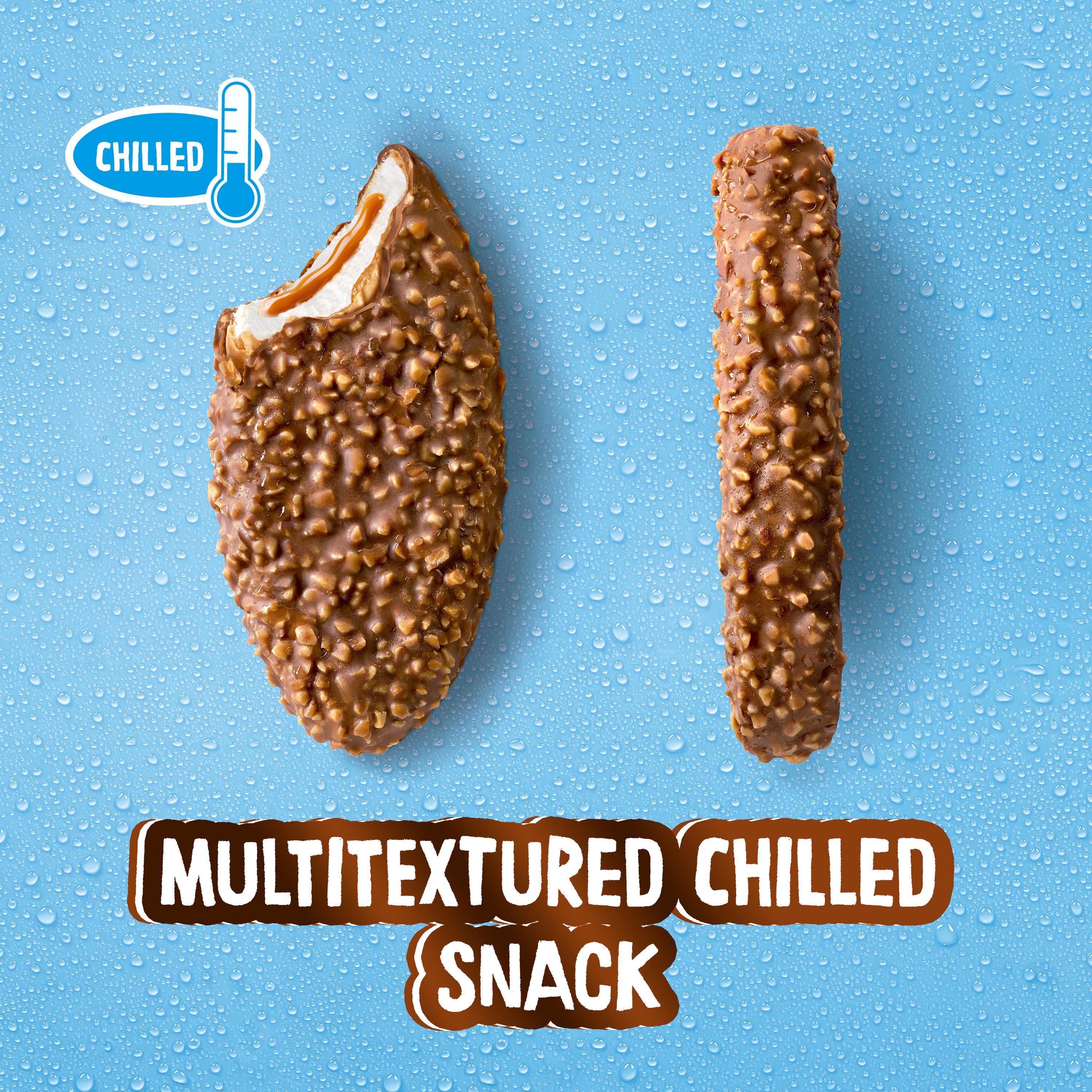 Kinder Maxi King 3 x 35g Milk Chocolate, Hazelnuts & Caramel Chilled Snack thumbnail 4