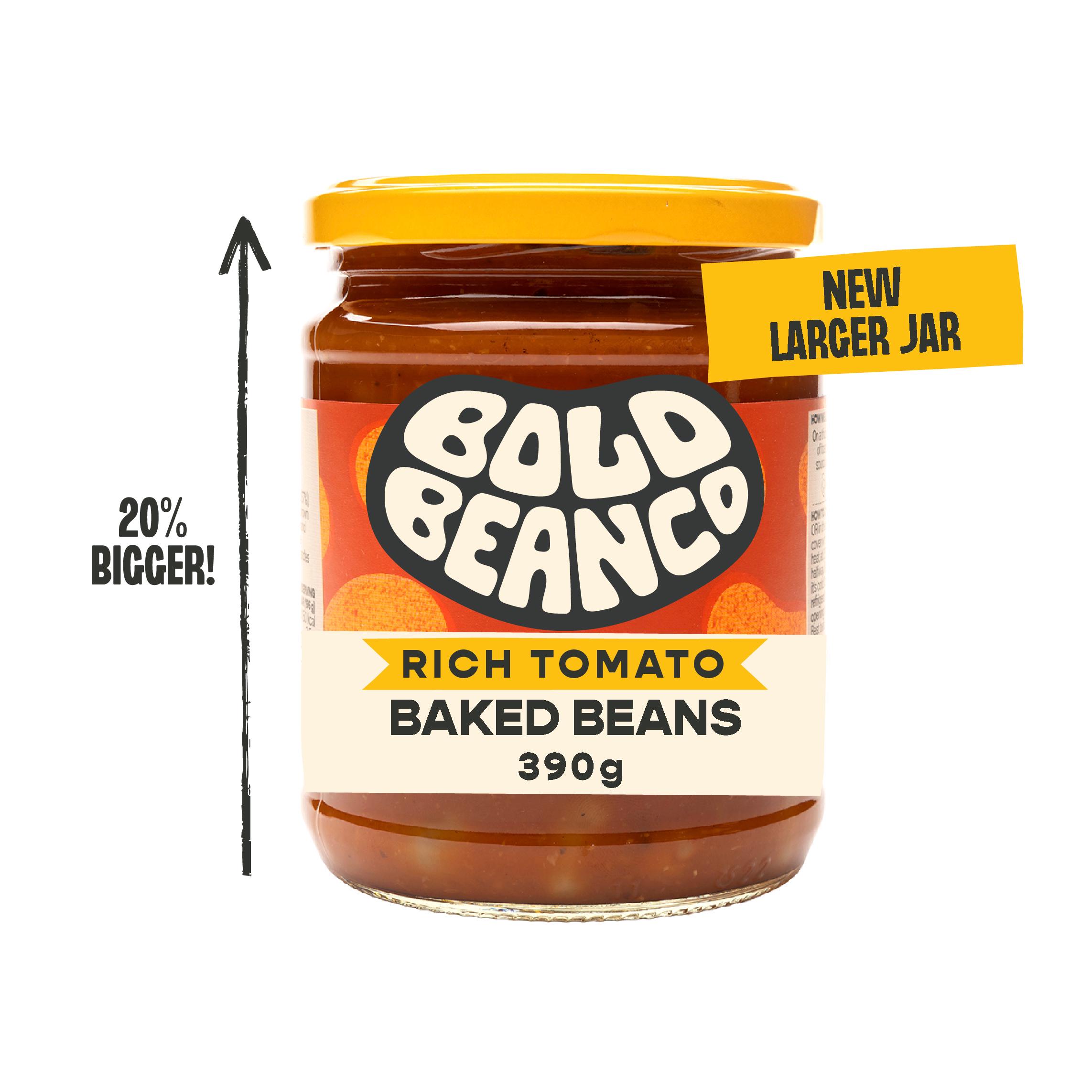 Bold Bean Co 390g Rich Tomato Baked Beans thumbnail 4