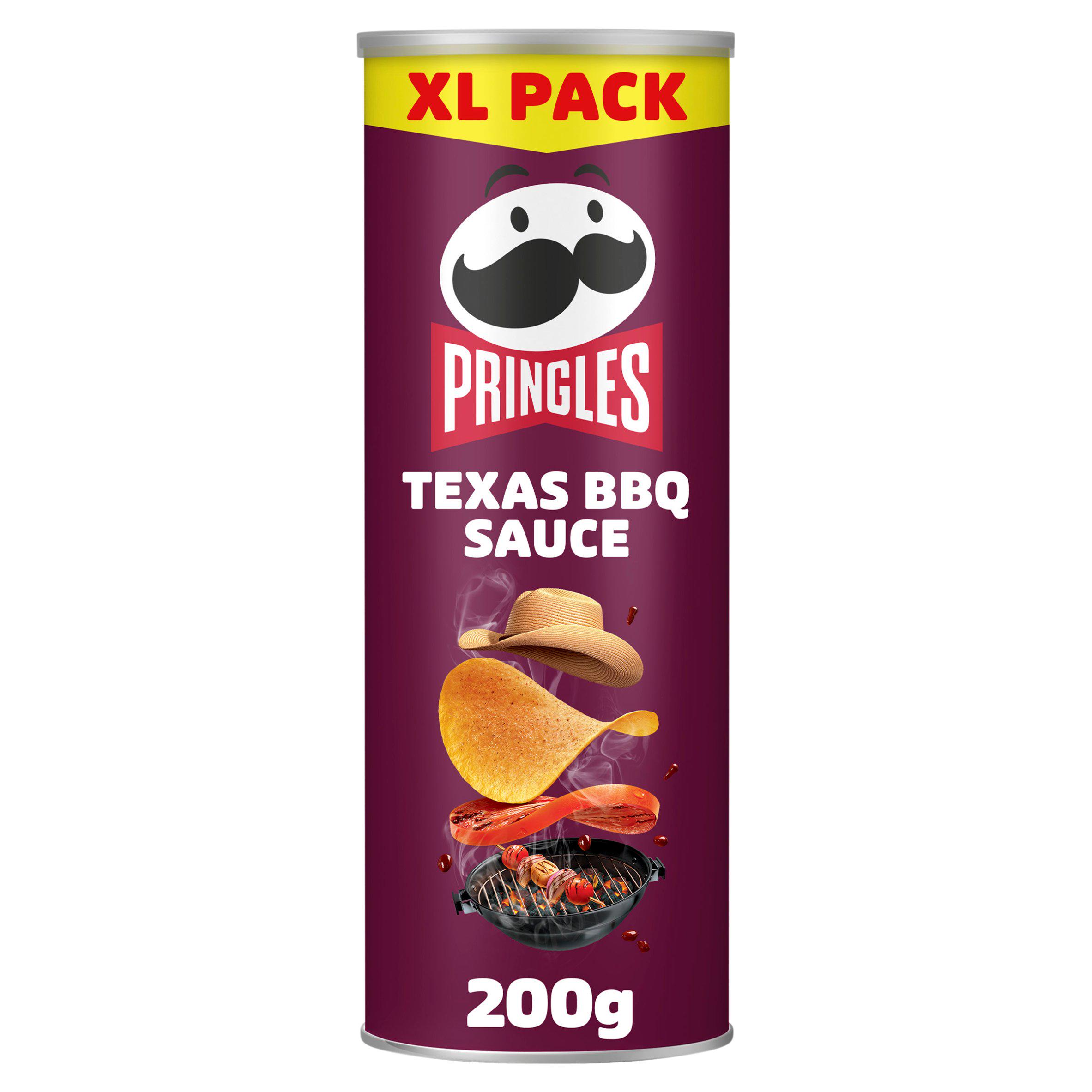 Pringles 200g Texas BBQ Sauce Sharing Crisps
