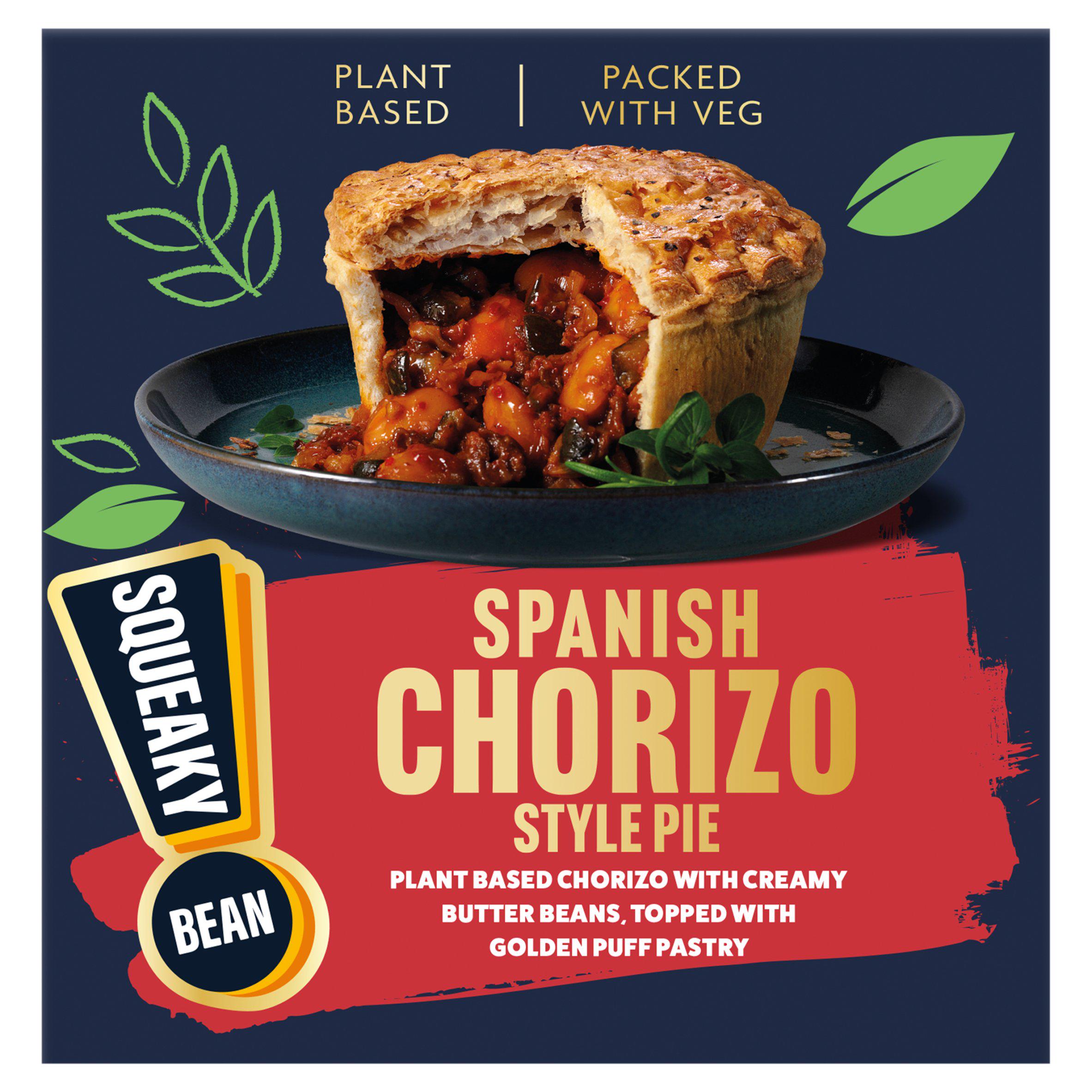 Squeaky Bean Spanish Chorizo Style Pie 209g