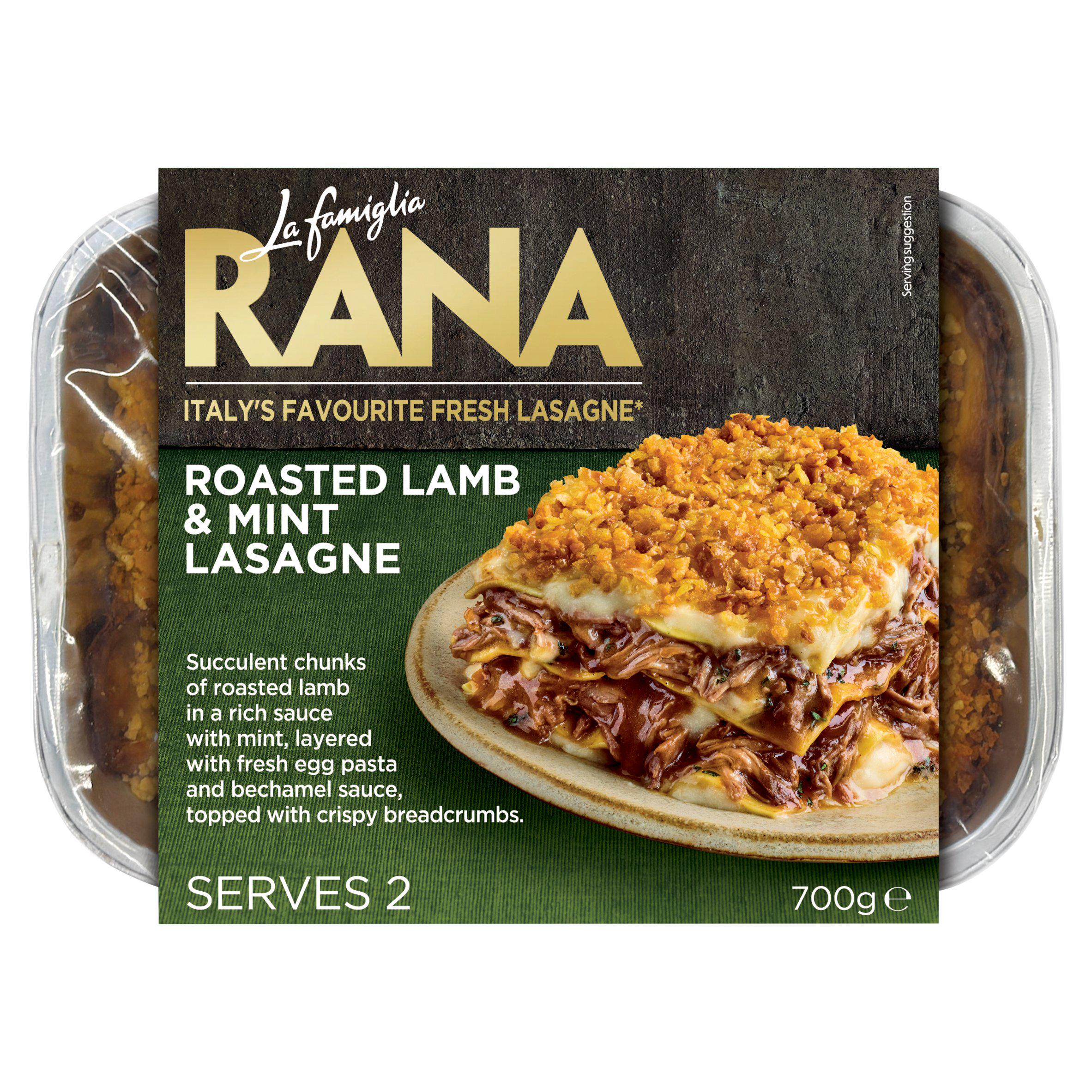 La Famiglia Rana 700g Roasted Lamb & Mint Lasagne