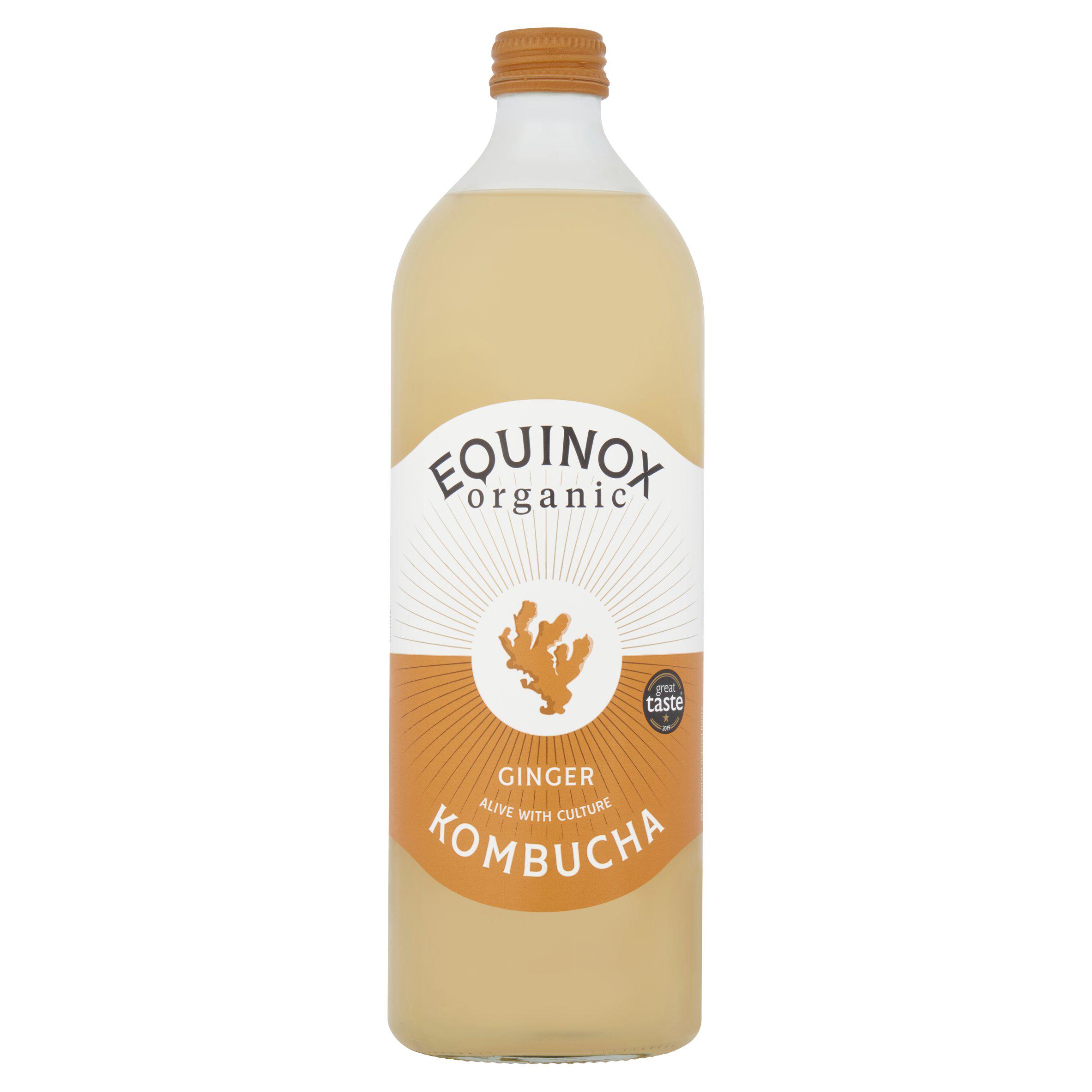 Equinox 750ml Ginger Organic Kombucha Drink