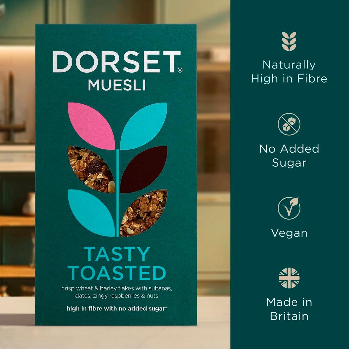 Dorset Cereals 500g Tasty Toasted Muesli thumbnail 4