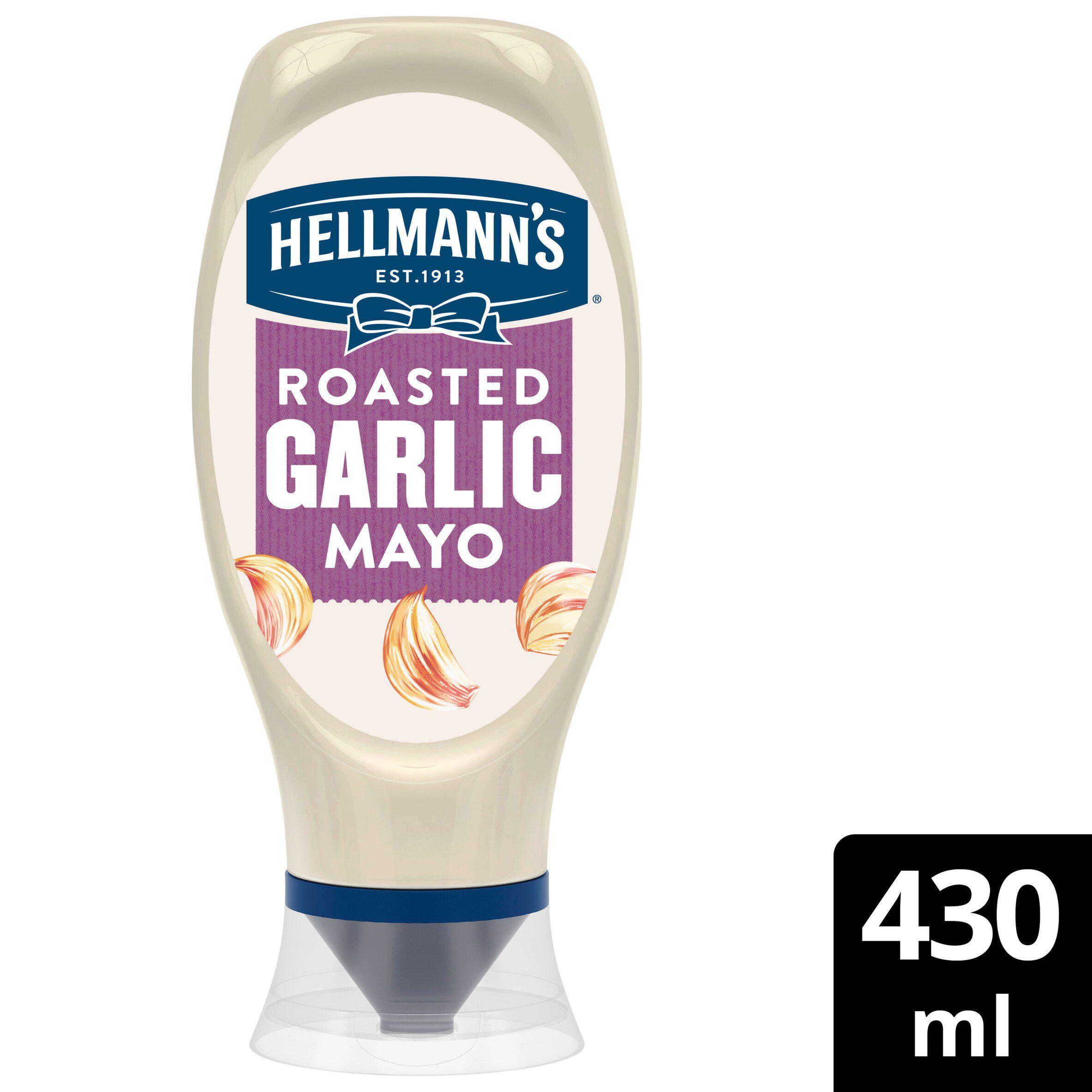 Hellmann's 430ml Roasted Garlic Mayonnaise Sauce