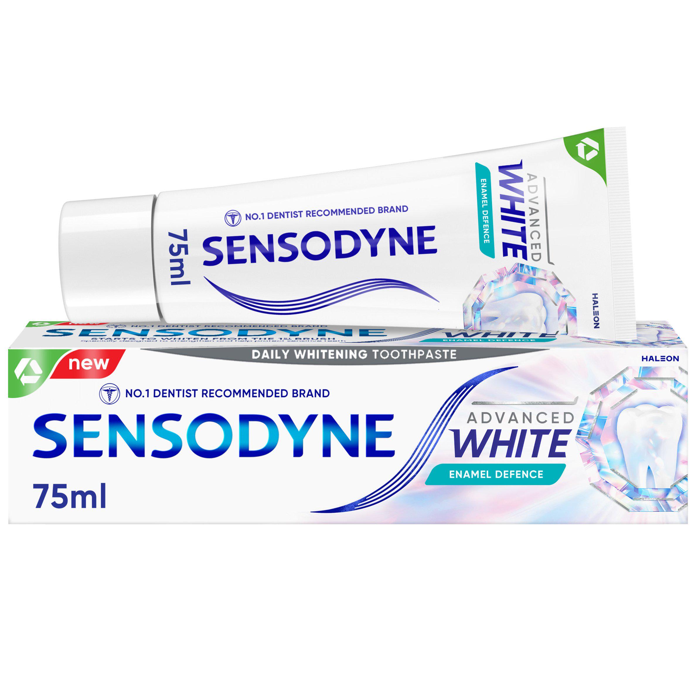 Sensodyne Advanced White Enamel Defence Toothpaste 75ml