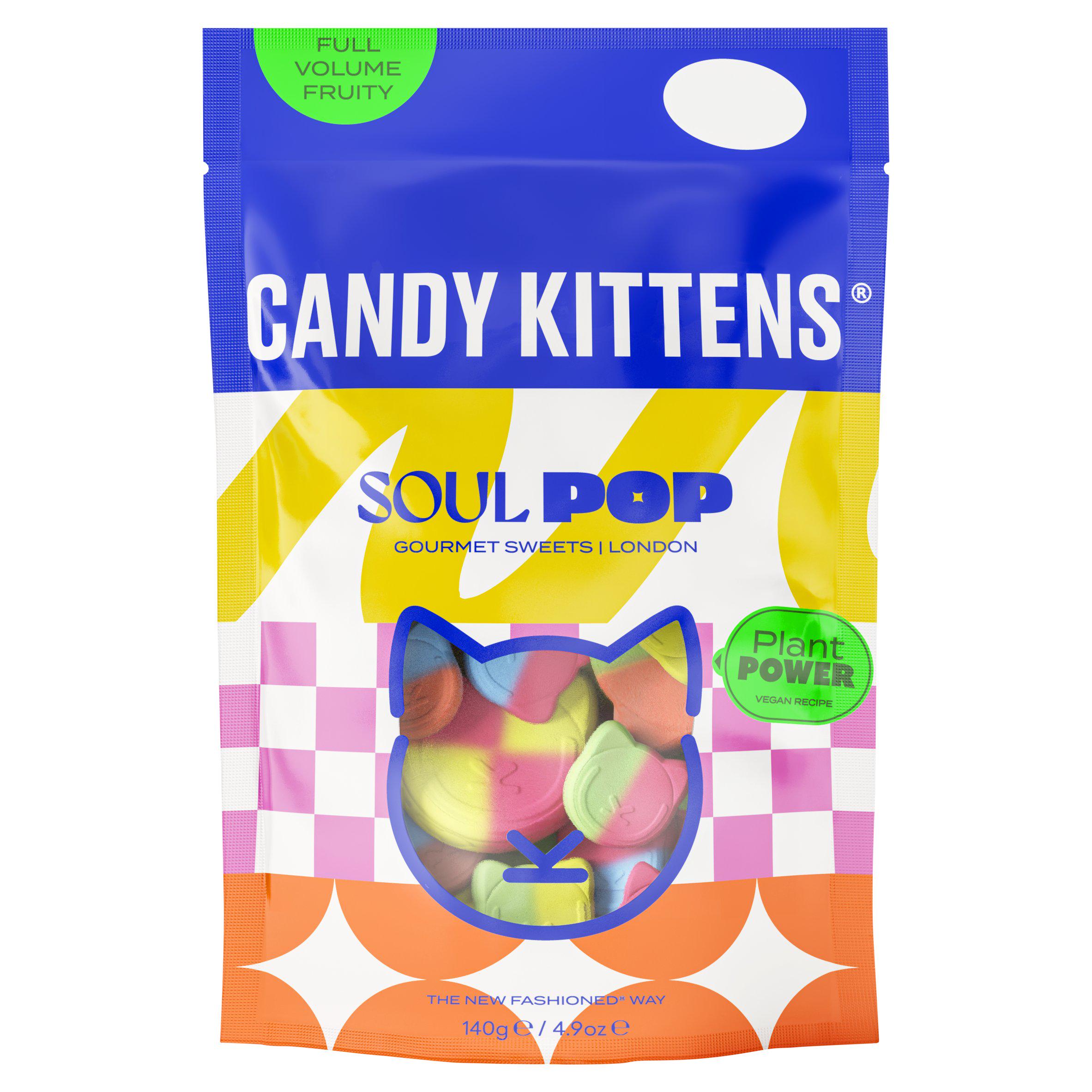 Candy Kittens Soul Pop 140g Gourmet Sweets Bag