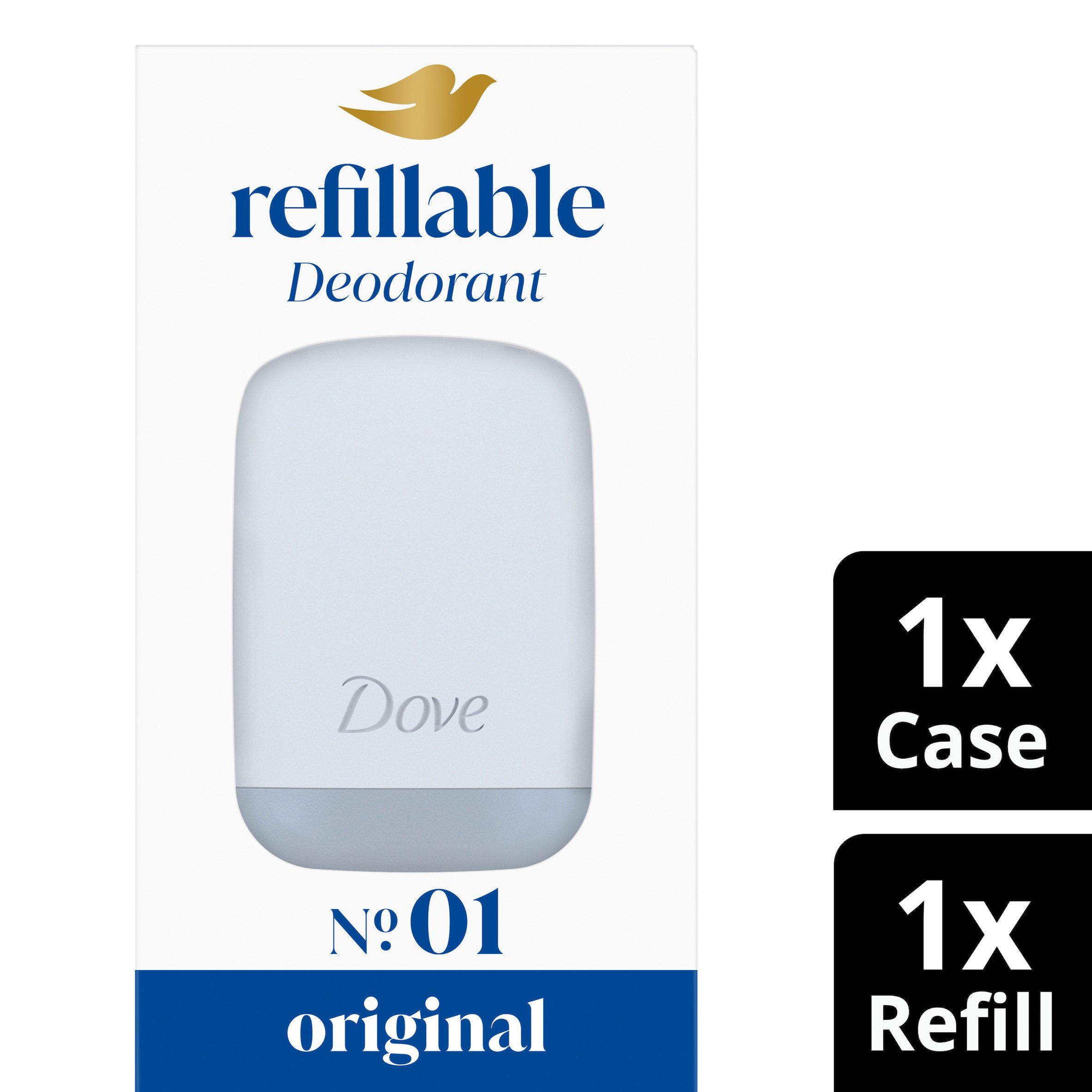 Dove 35ml No. 1 Original 72h Anti Perspirant Refillable Starter Kit Women's Deodorant