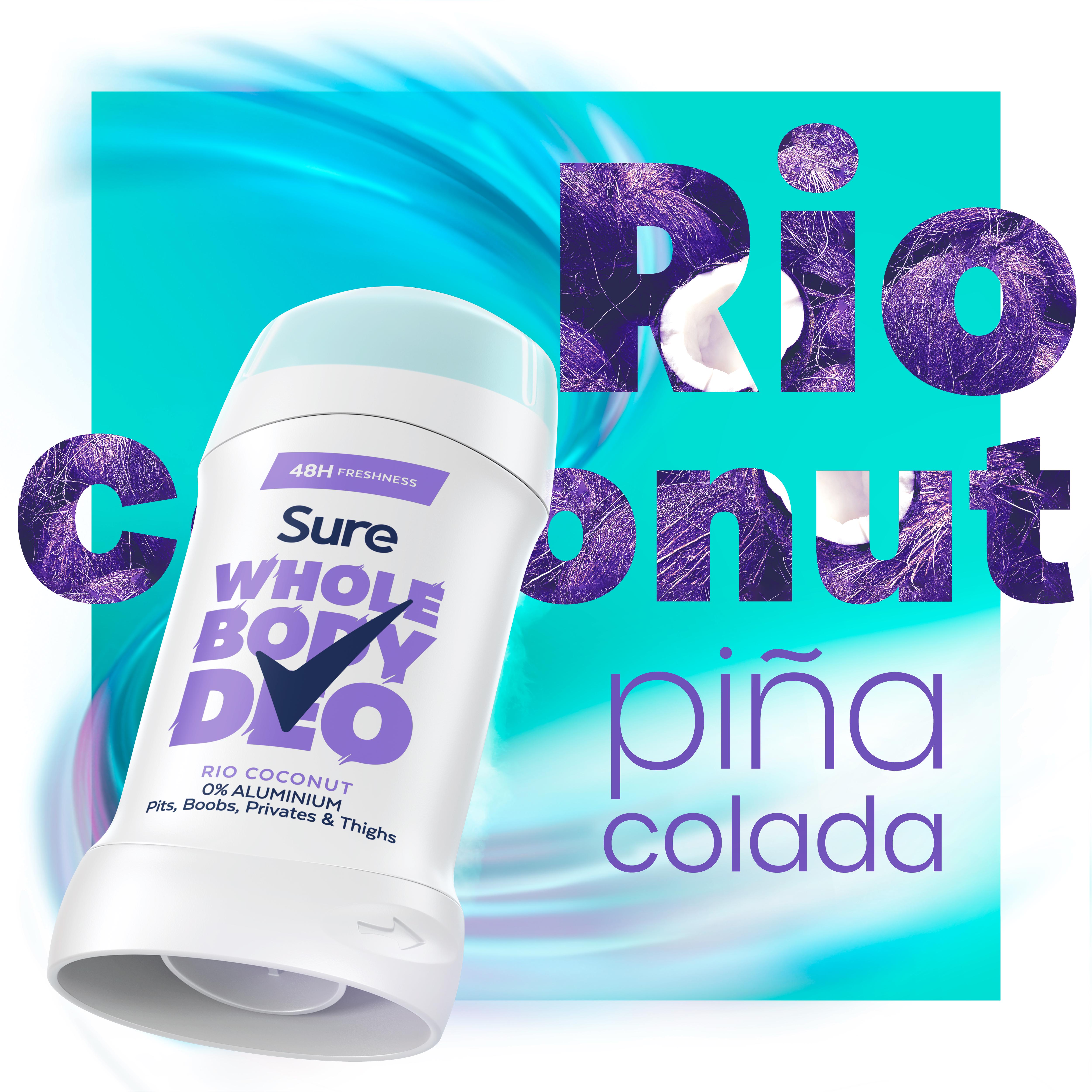 Sure 50ml Rio Coconut Whole Body Deodorant thumbnail 2