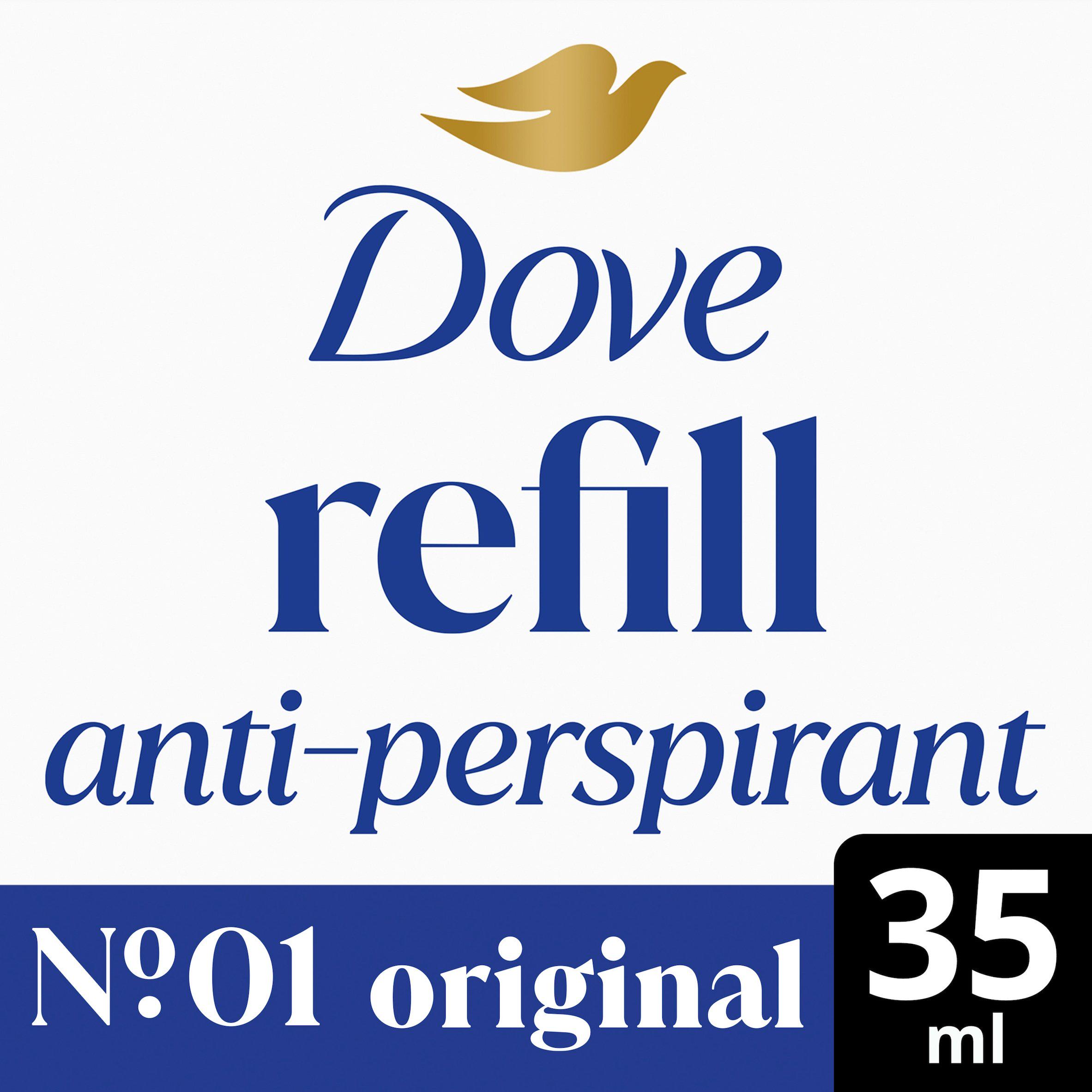 Dove 35ml Original No 1 Antiperspirant Stick Deodorant Refill