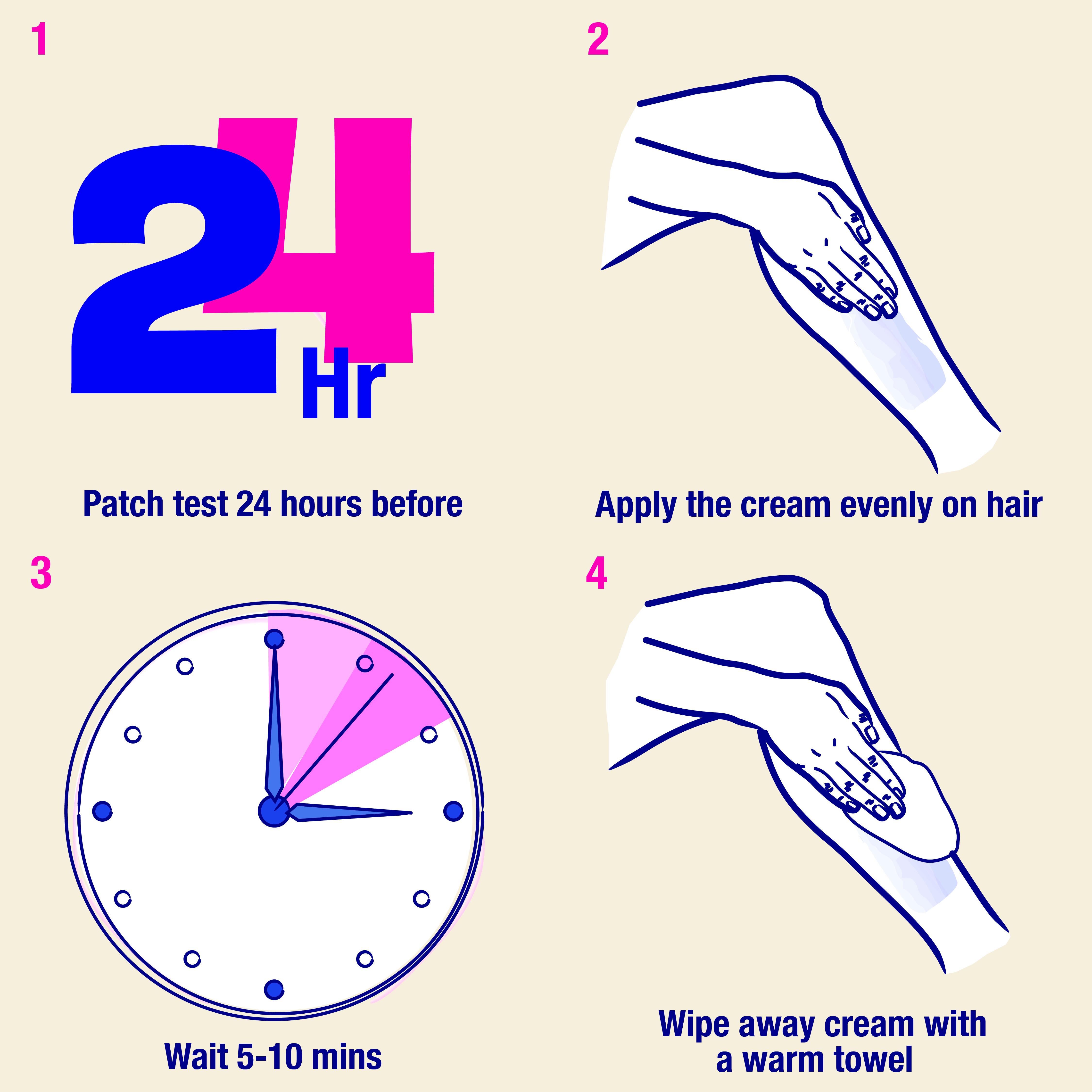 Nair 90ml Legs & Body Tough Hair Remover Cream thumbnail 3