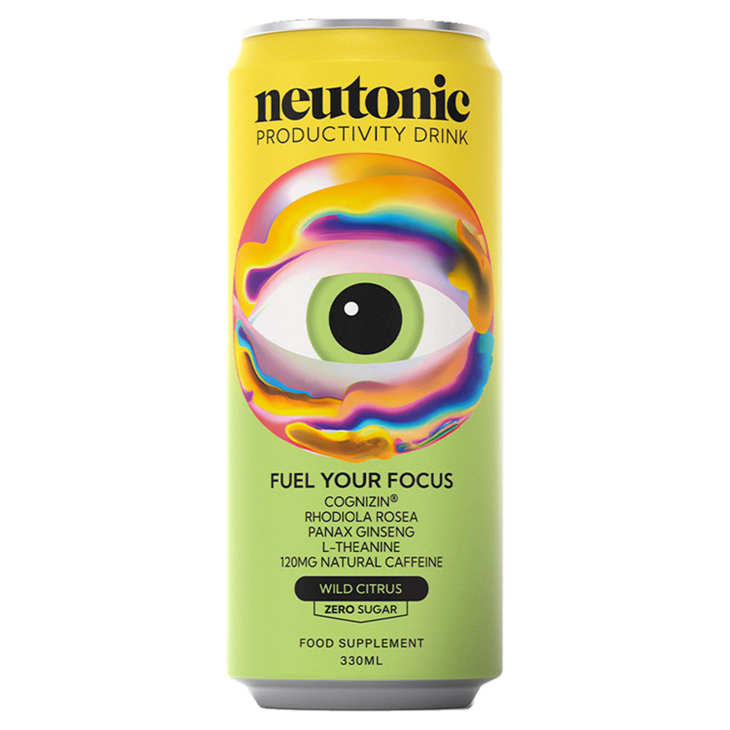 Neutonic 330ml Wild Citrus Food Supplement Productivity Drink