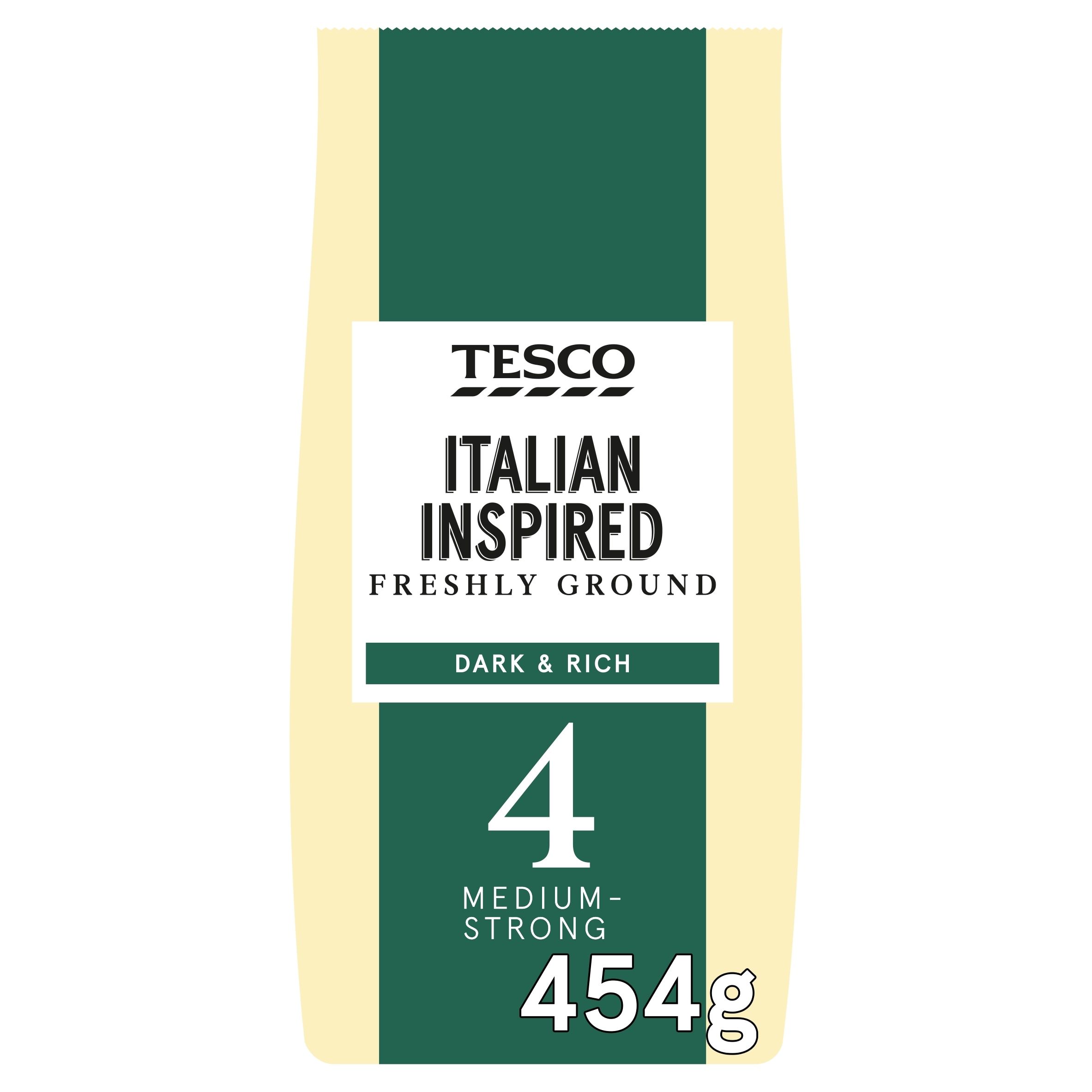 Tesco Italian Inspired Blend Ground Coffee 454G