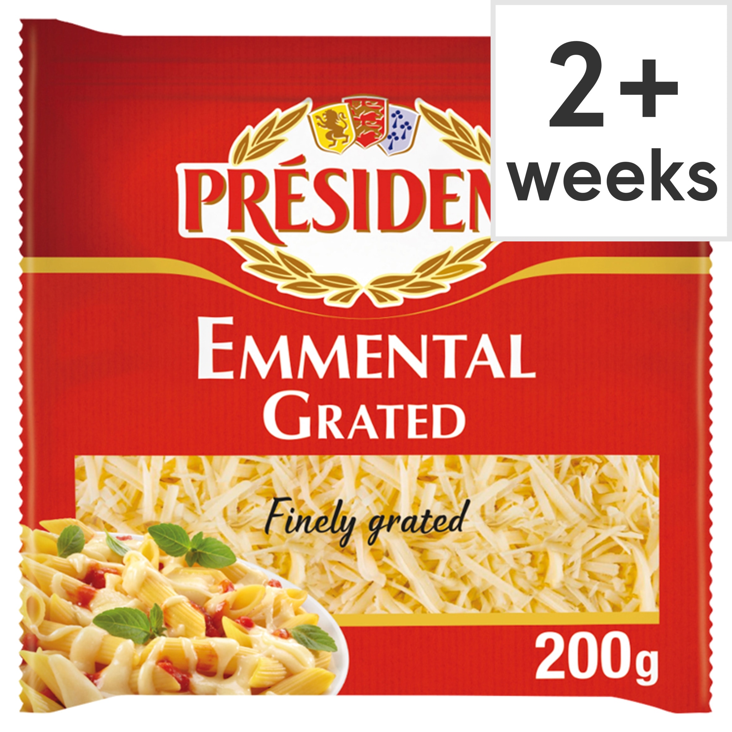 President Grated Emmental Cheese
