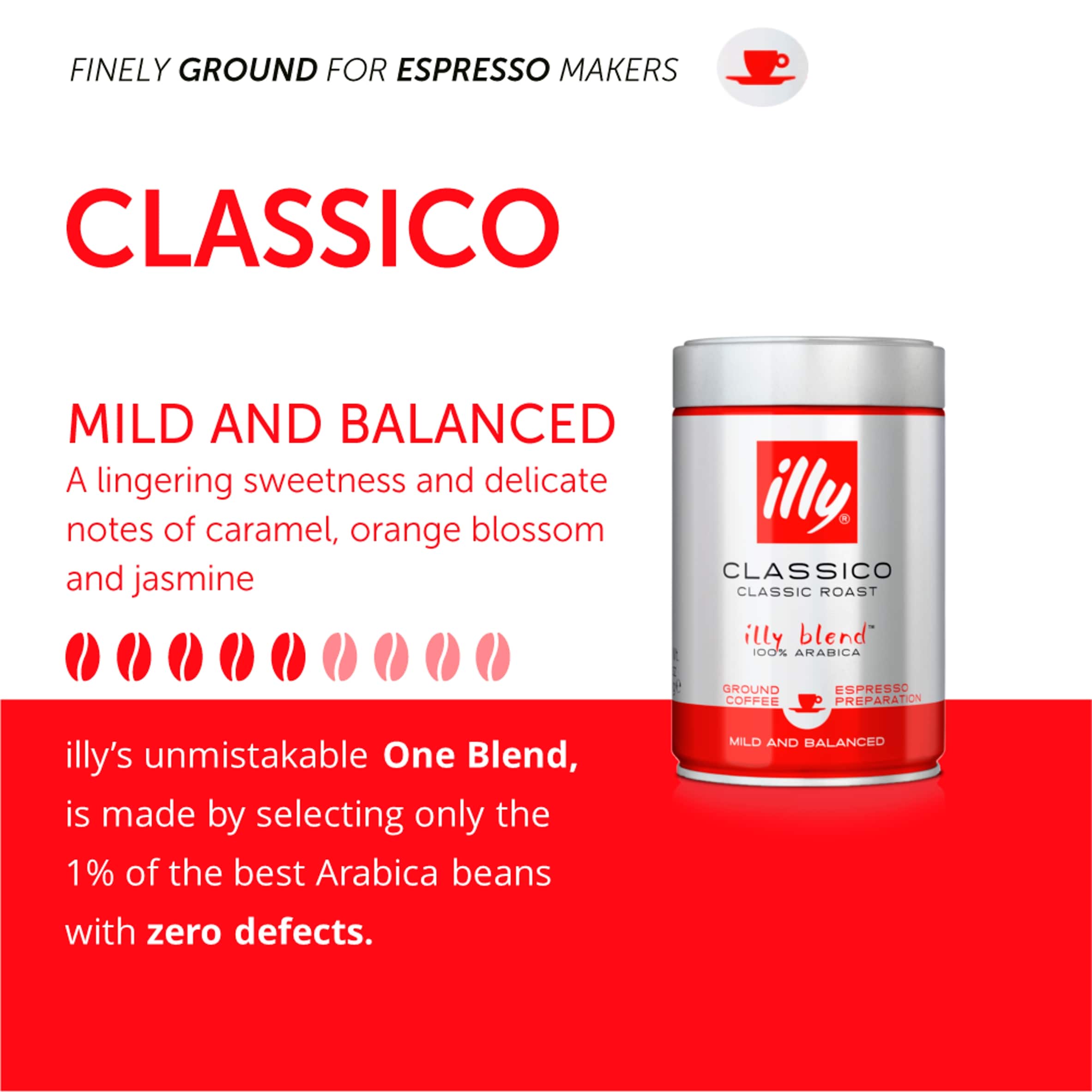 Illy Espresso Ground Coffee 250G thumbnail 3