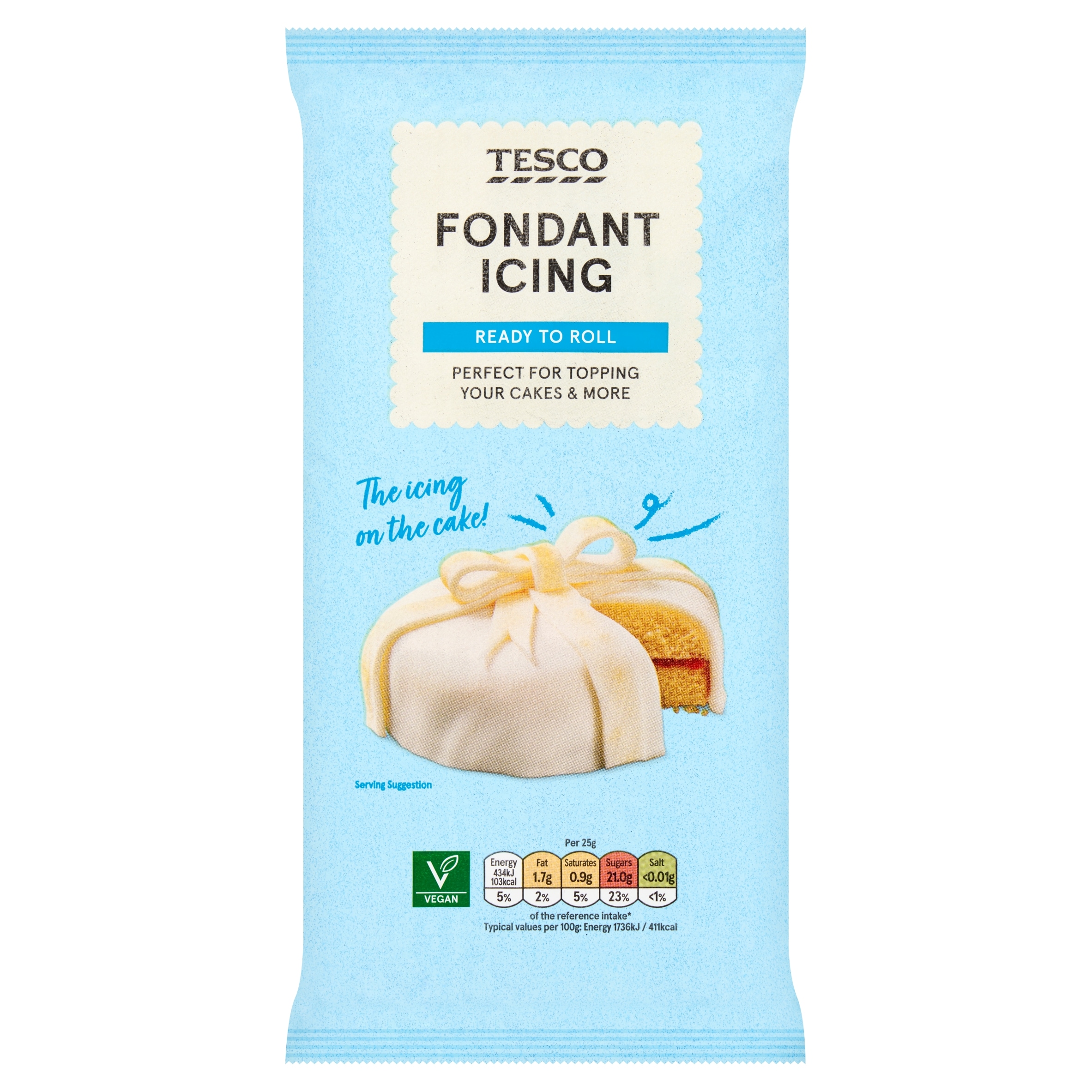Tesco Sweet Fondant Icing Ready To Roll 1kg
