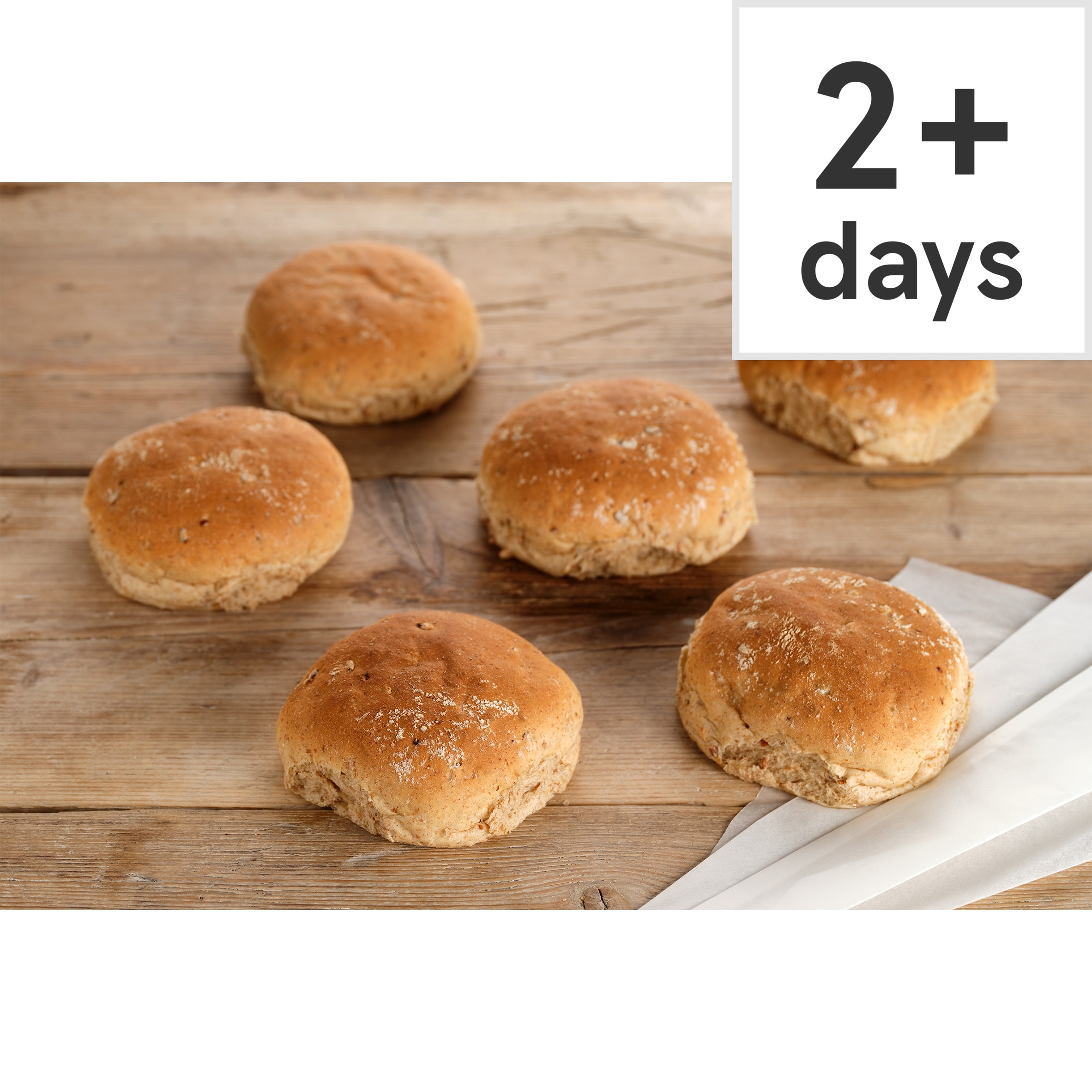 Malted Grain Soft Roll 6 Pack