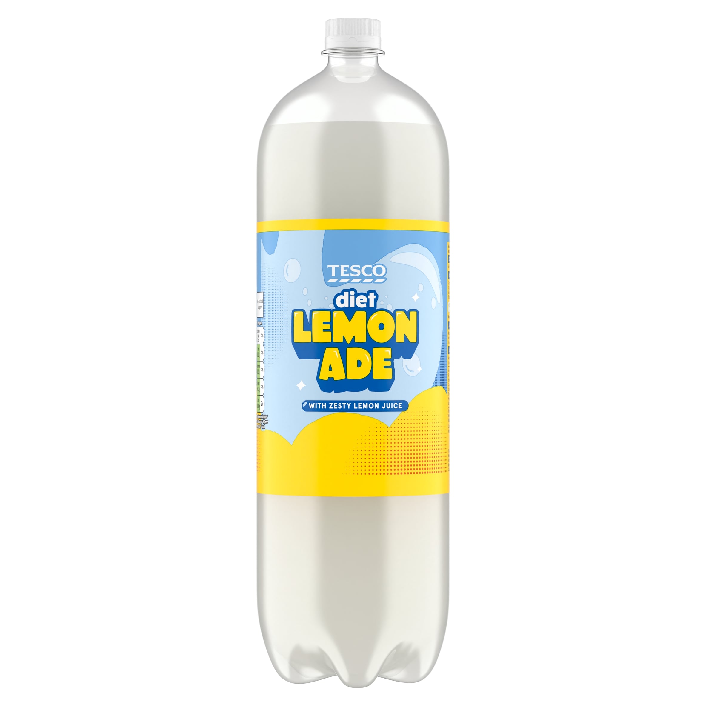 Tesco Sparkling Diet Lemonade 2 Litre Bottle