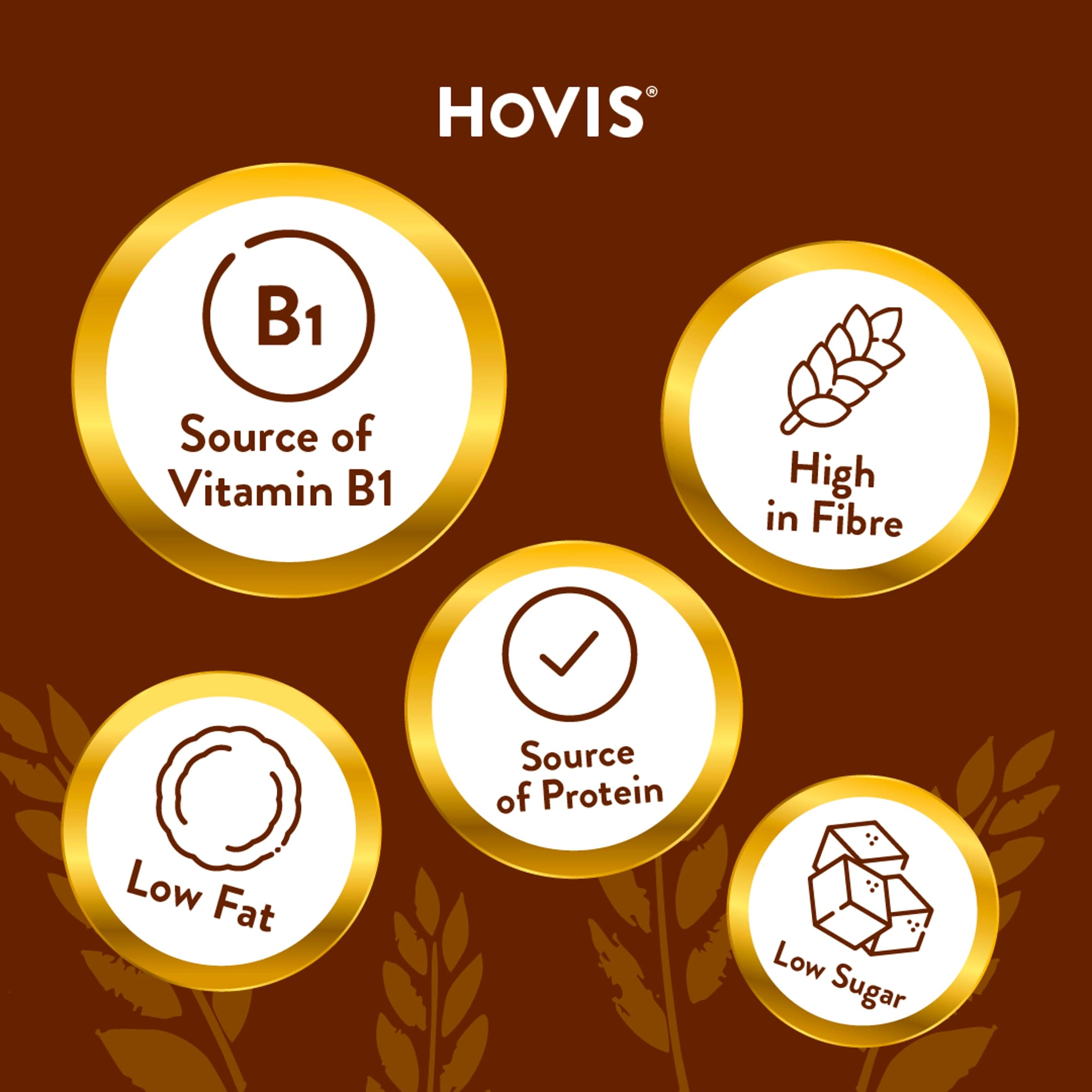 Hovis Tasty Wholemeal Medium Sliced Bread 400g thumbnail 3