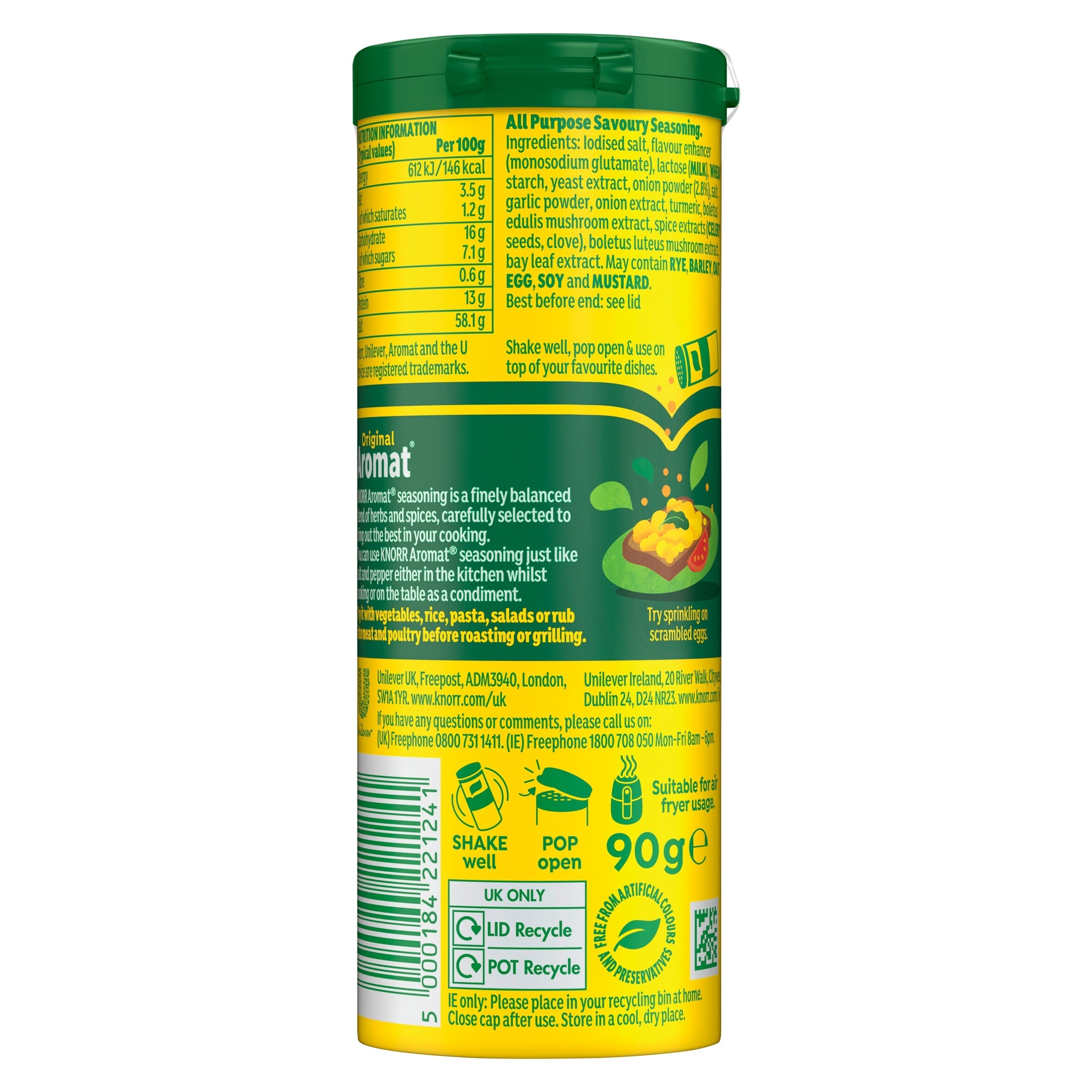 Knorr Aromat All Purpose Savoury Seasoning 90g thumbnail 2
