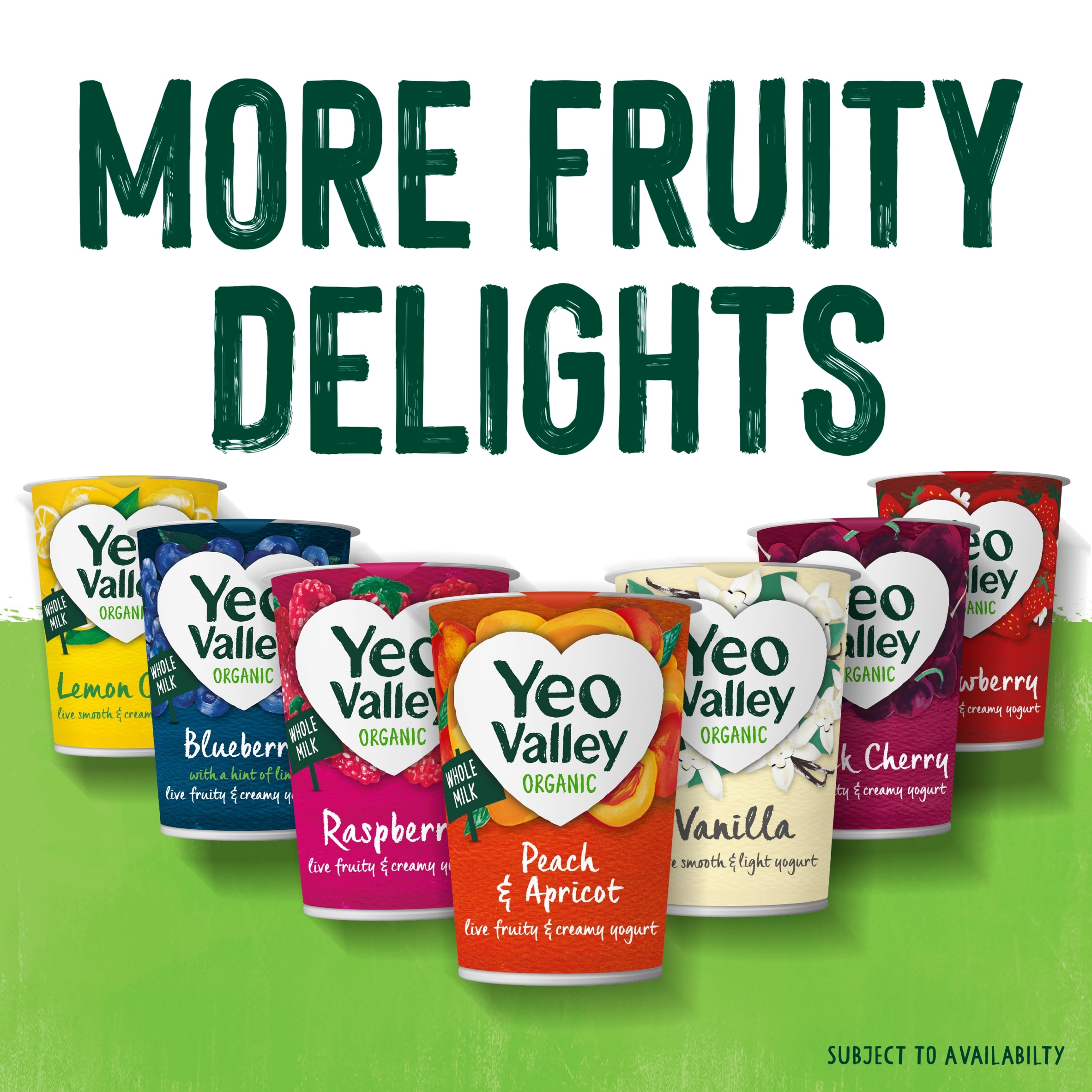 Yeo Valley Strawberry Yogurt 450G thumbnail 4