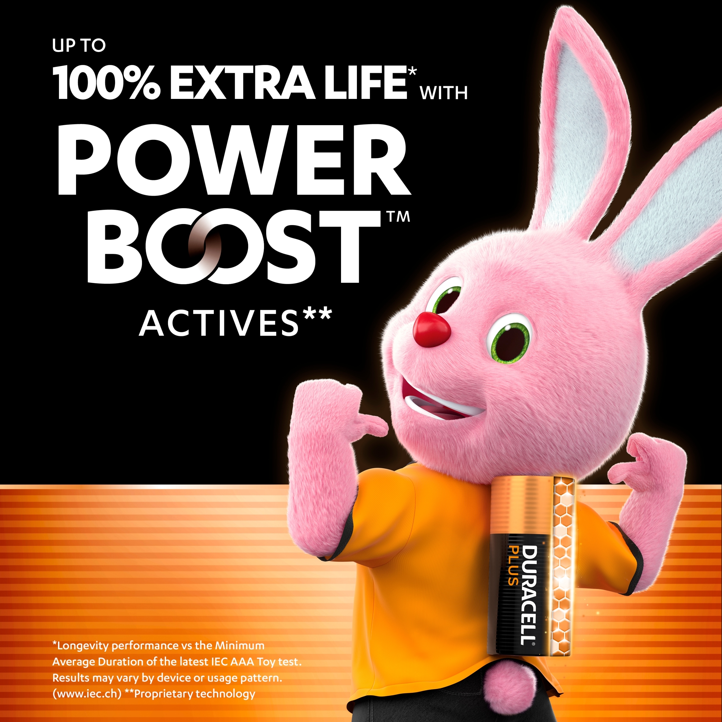 Duracell Plus AAA Batteries 8 Pack thumbnail 2