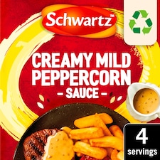 Schwartz Creamy Mild Peppercorn Sauce Mix 25g