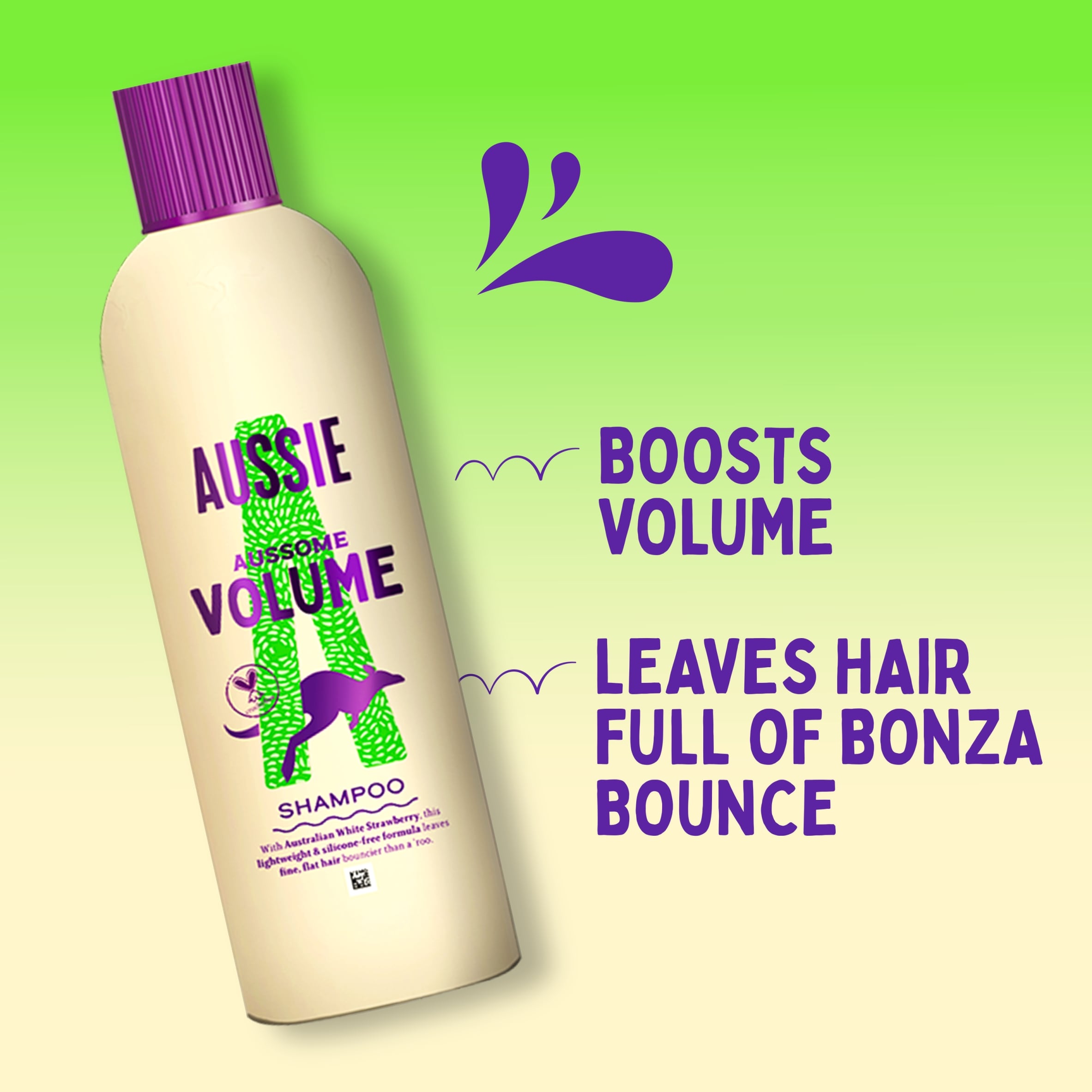 Aussie Aussome Volume Shampoo 300Ml thumbnail 2