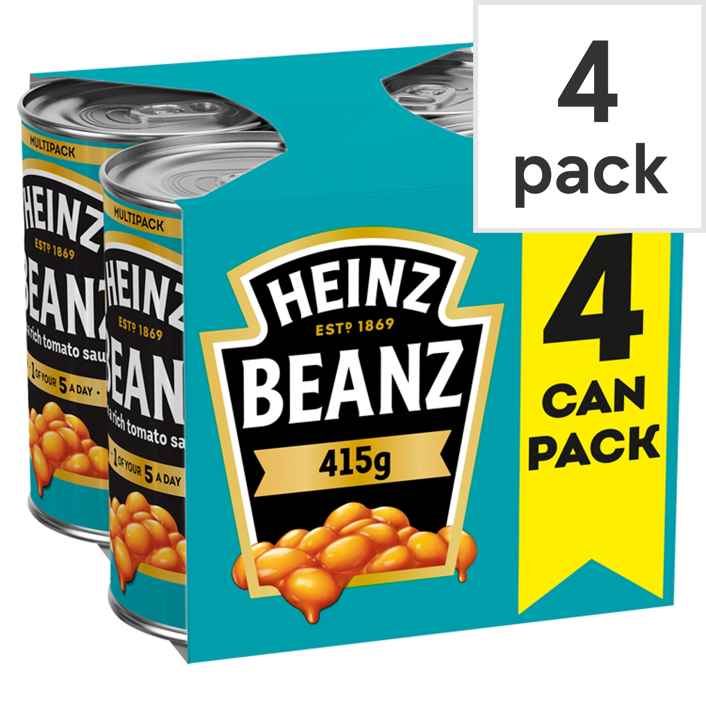 Heinz Tinned Baked Beans in Tomato Sauce