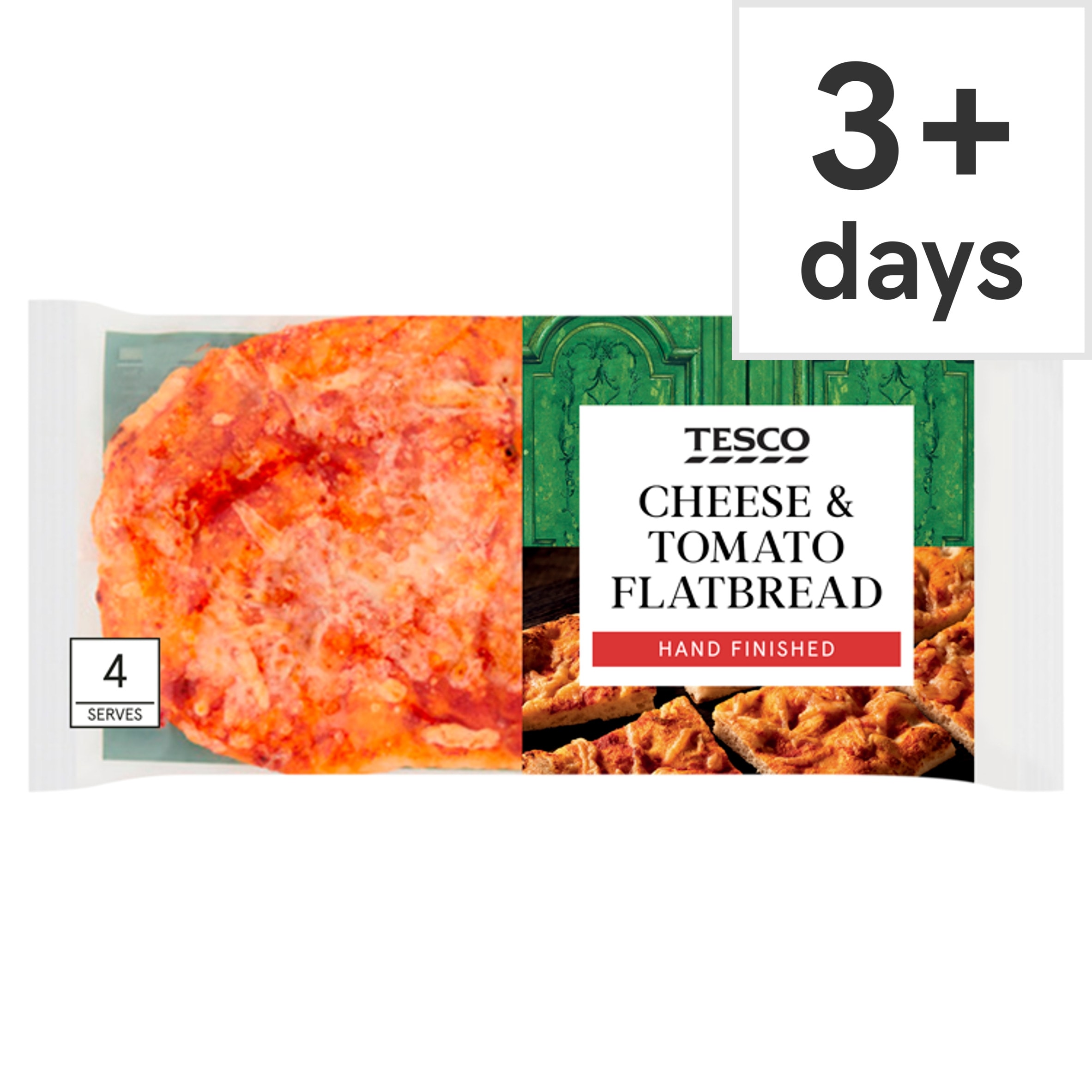 Tesco Cheese & Tomato Flatbread 225G