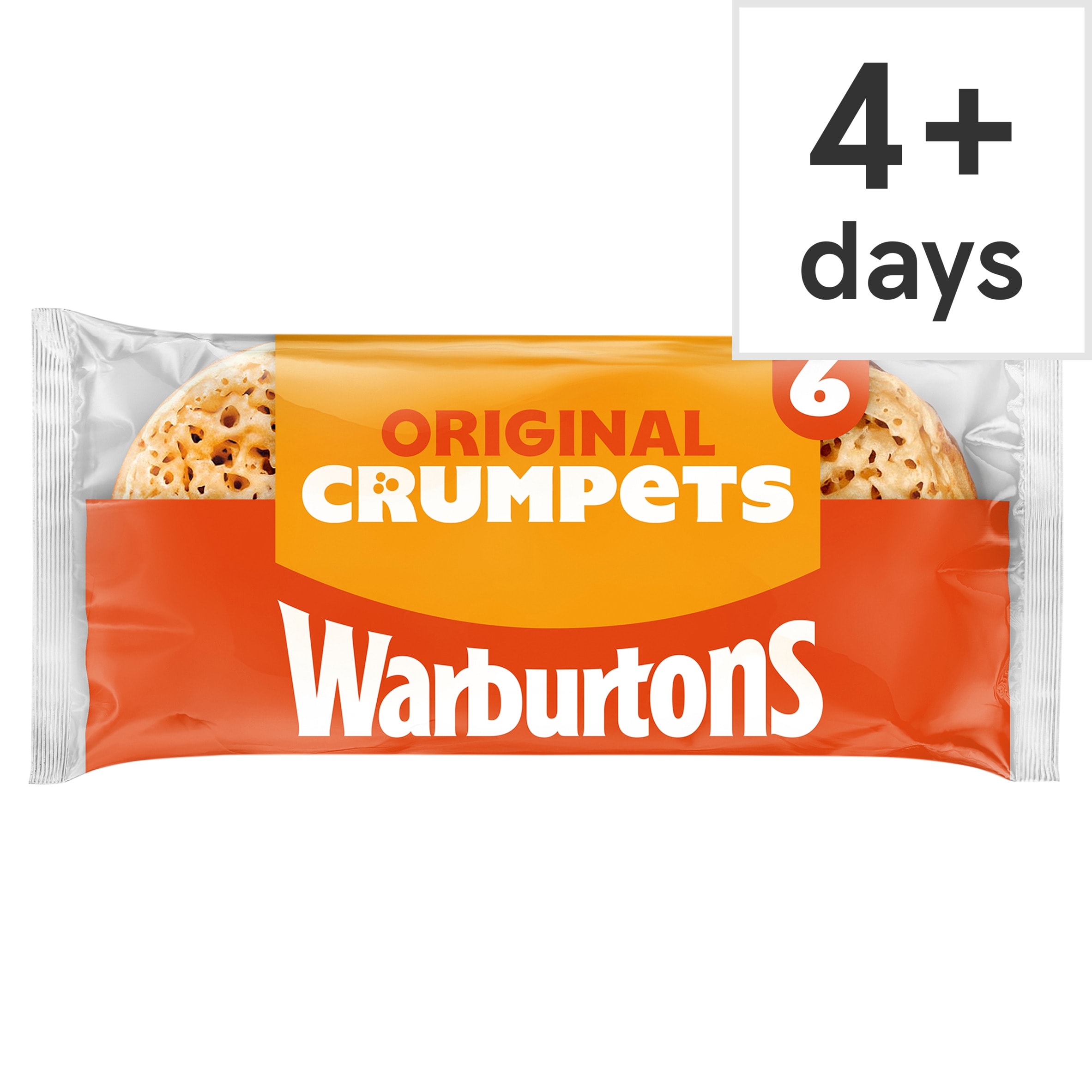 Warburtons Crumpets 6 Pack