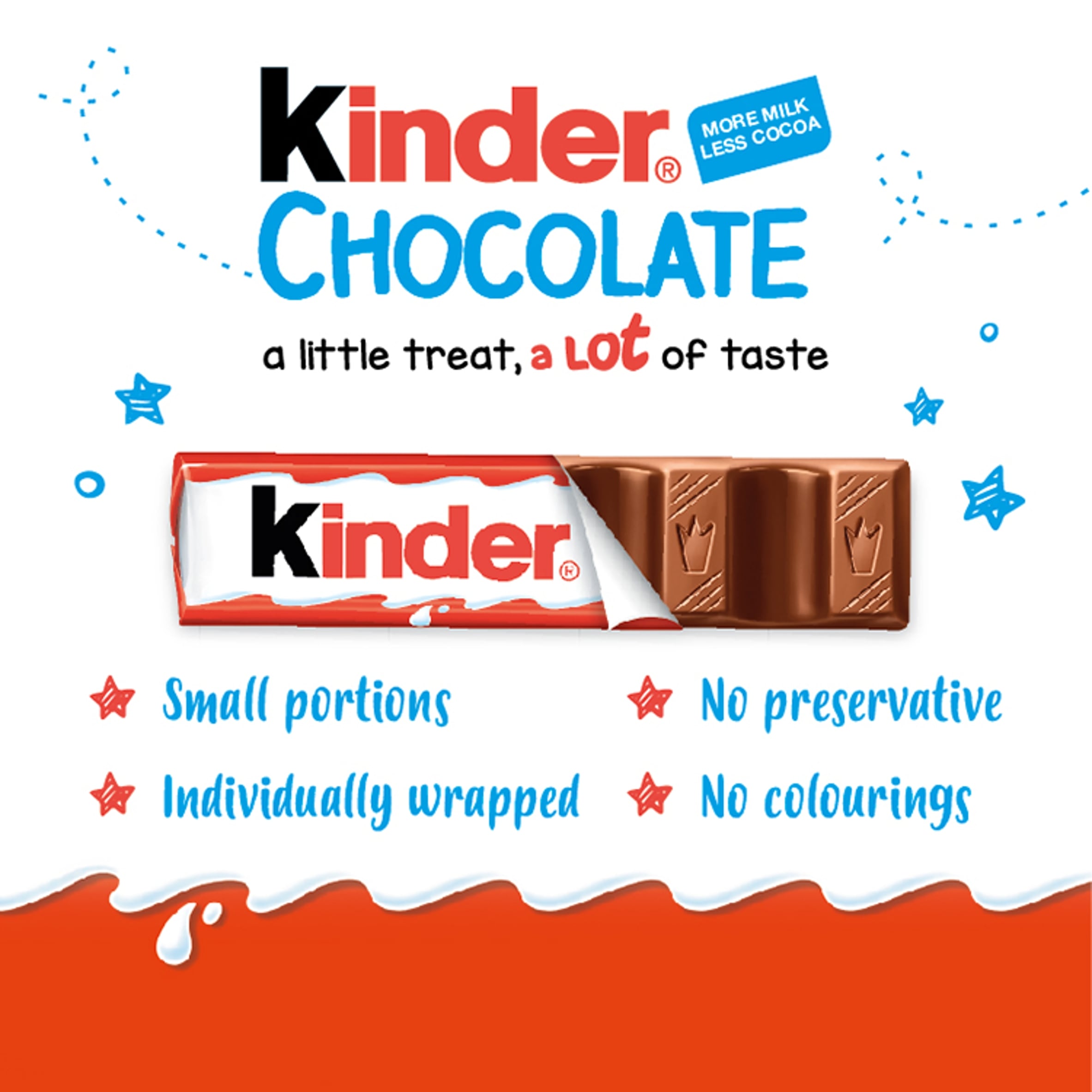 Kinder Snack Bars 6 Pack 126G thumbnail 2