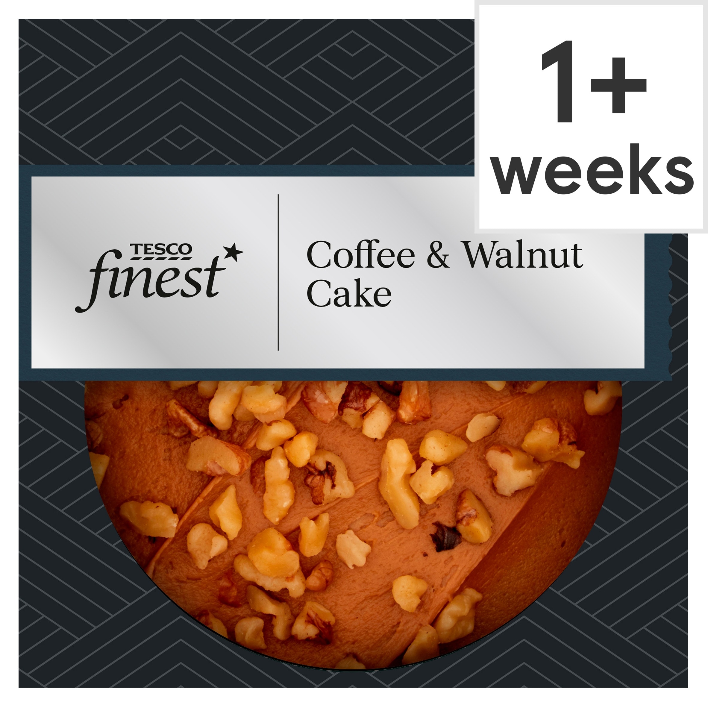 Tesco Finest Coffee and Walnut Cake