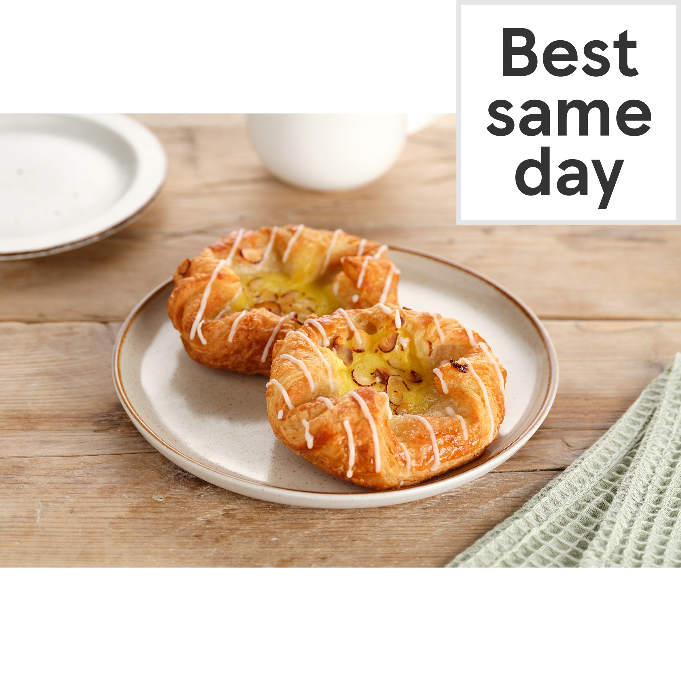 Tesco Vanilla Creme Crown 2 Pack