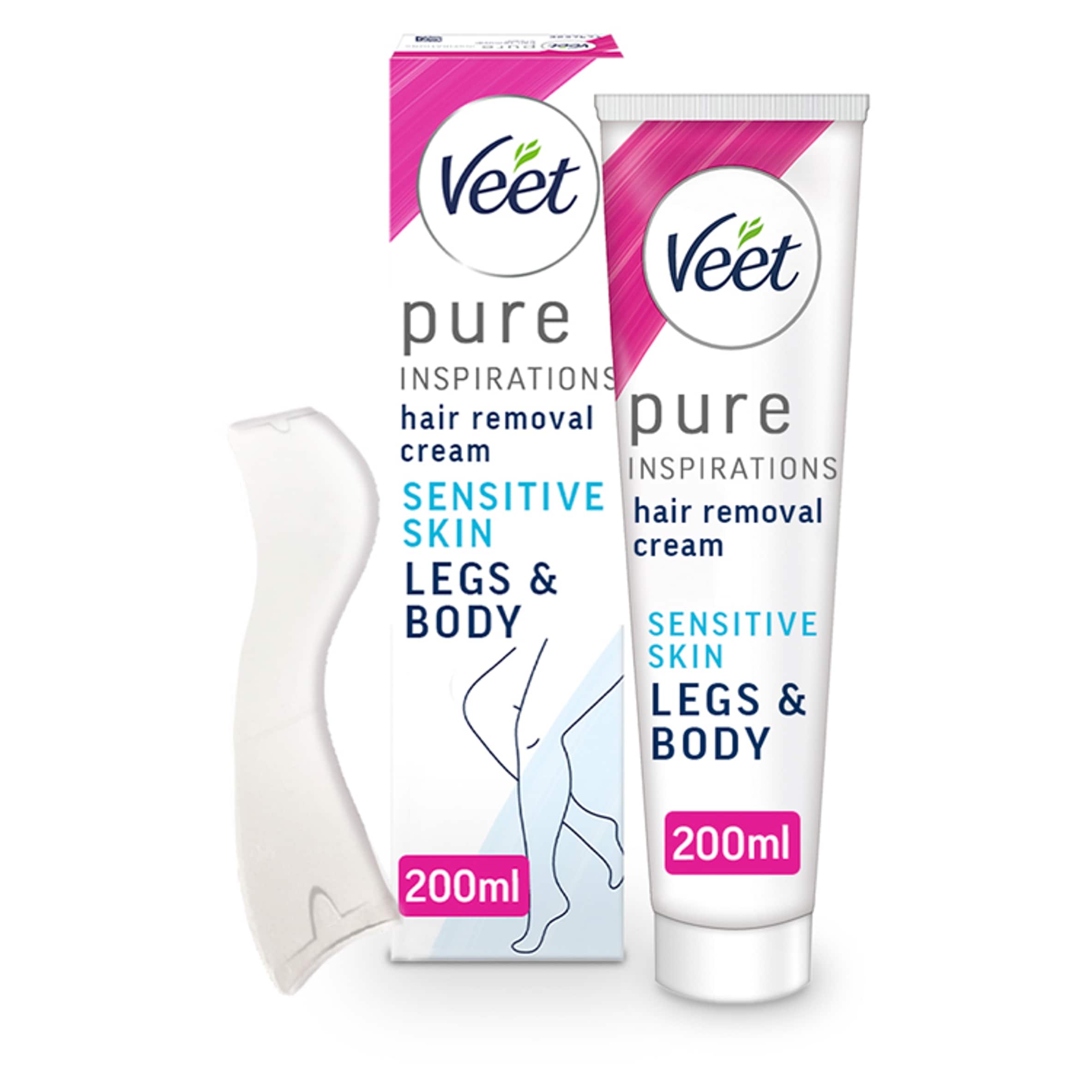 Veet Pure Hair Removal Cream Legs & Body Sensitive