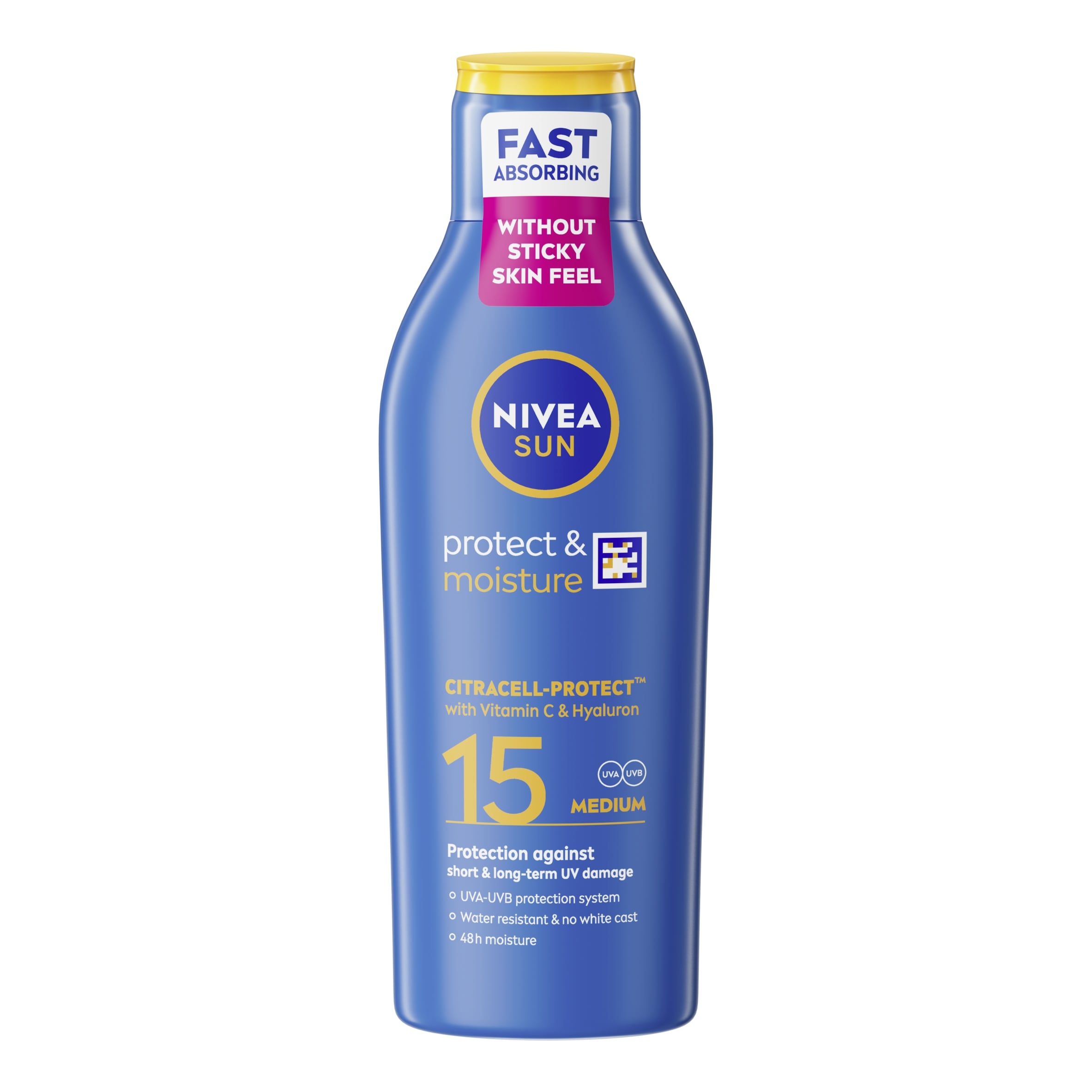 NIVEA SUN Protect & Moisture SPF 15 Sun Lotion