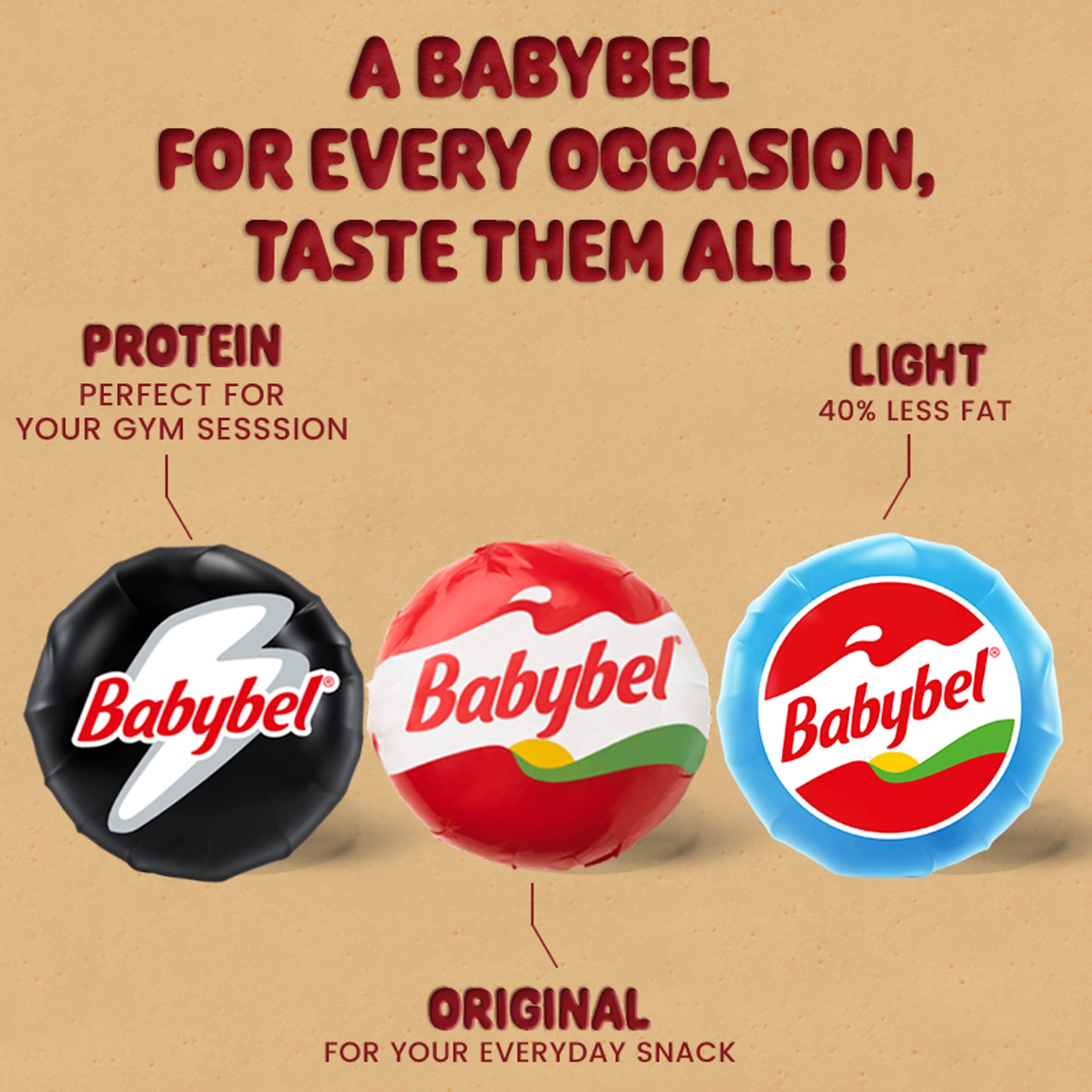 Mini Babybel Original Cheese 6 Pack, 120 G thumbnail 4