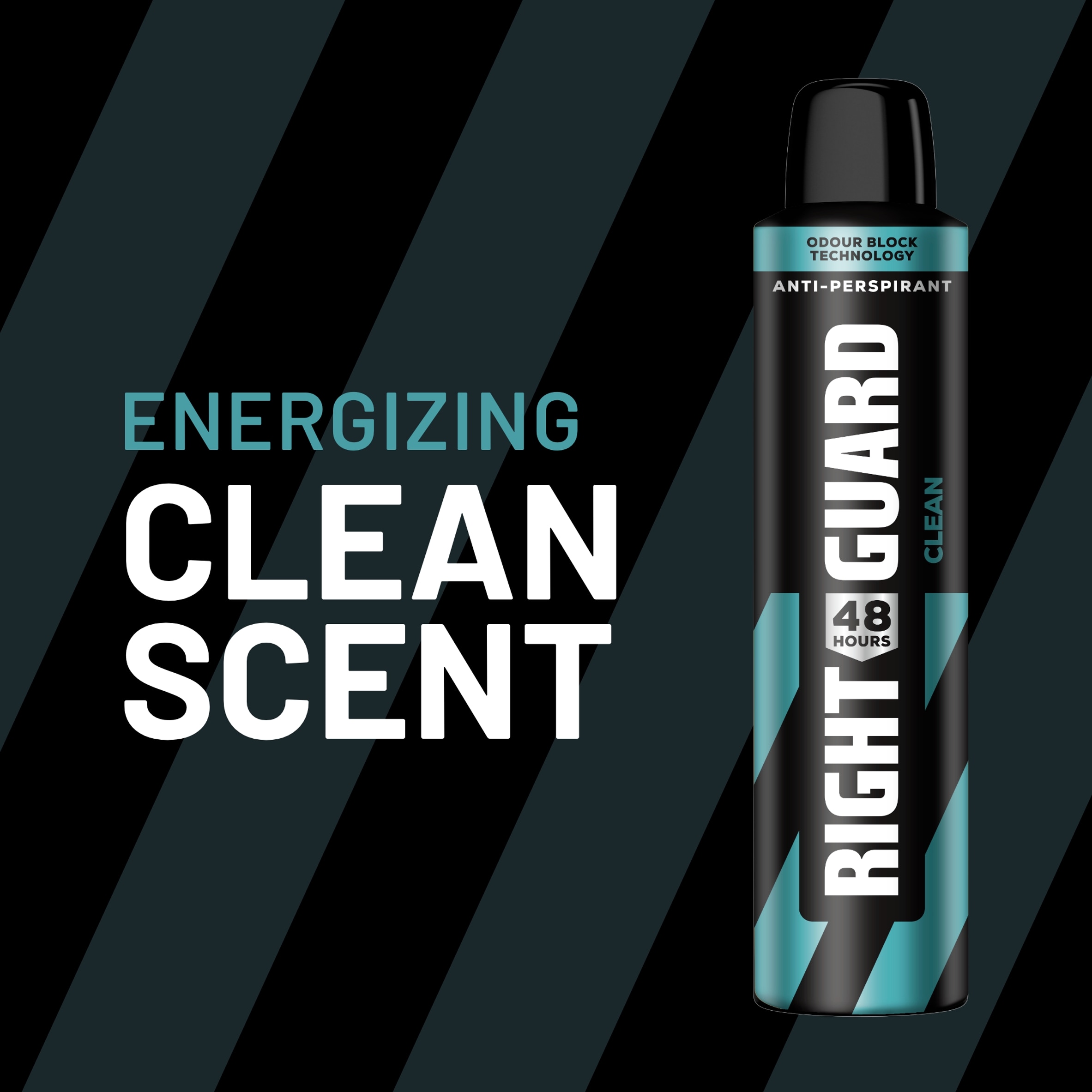 Right Guard Total Defence 5 Clean Antiperspirant Deodorant 250Ml thumbnail 3