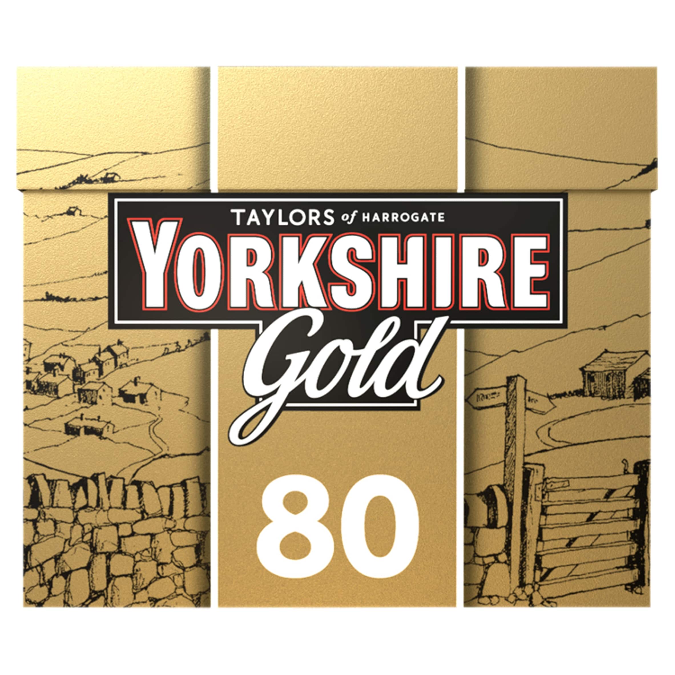Yorkshire Gold 80 Teabags 250G