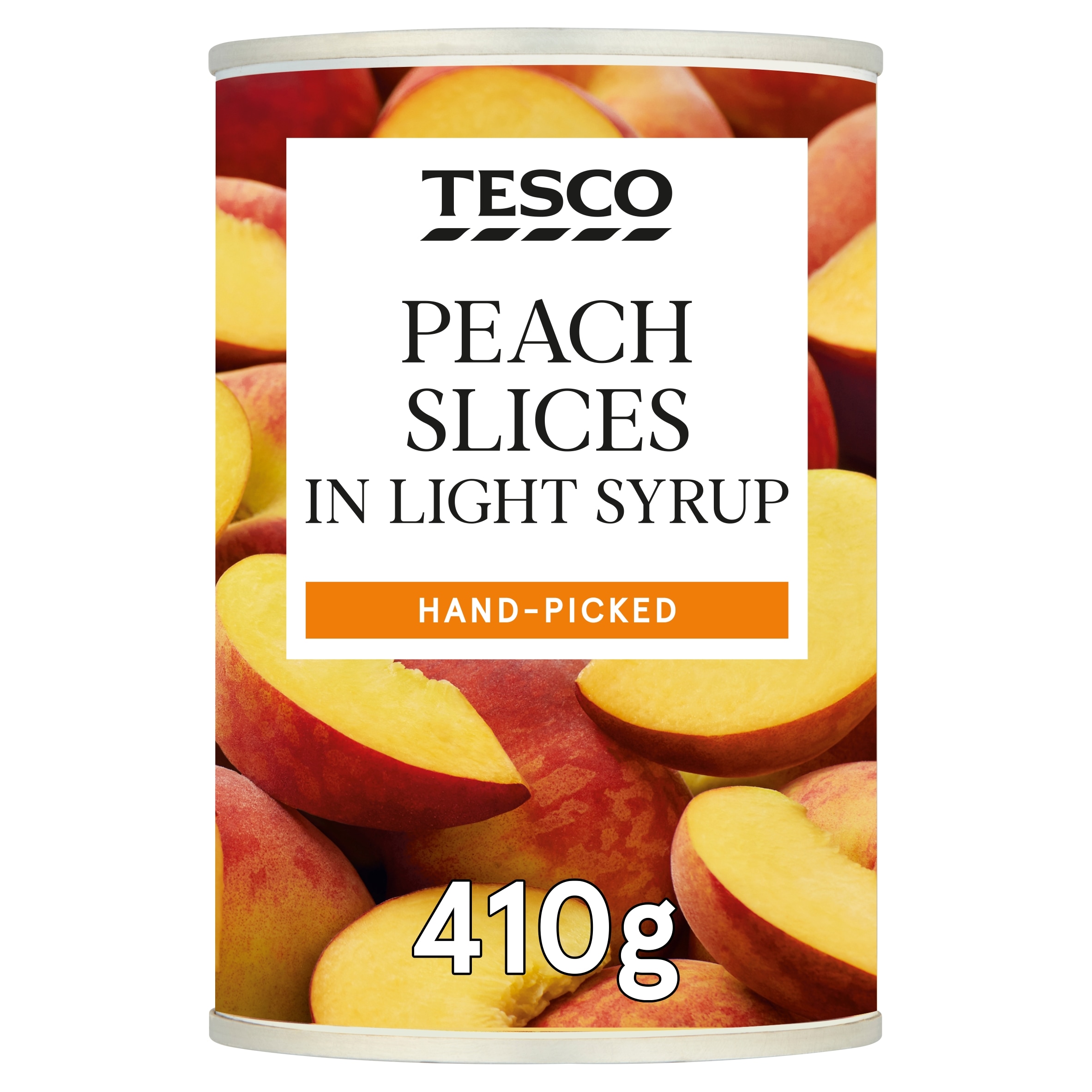 Tesco Peach Slices In Light Syrup 410g