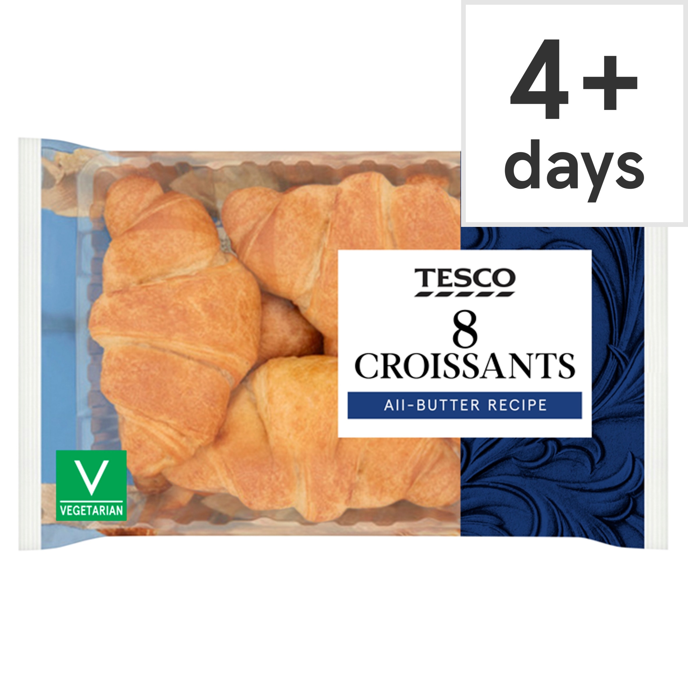 Tesco All Butter Croissants 8 Pack