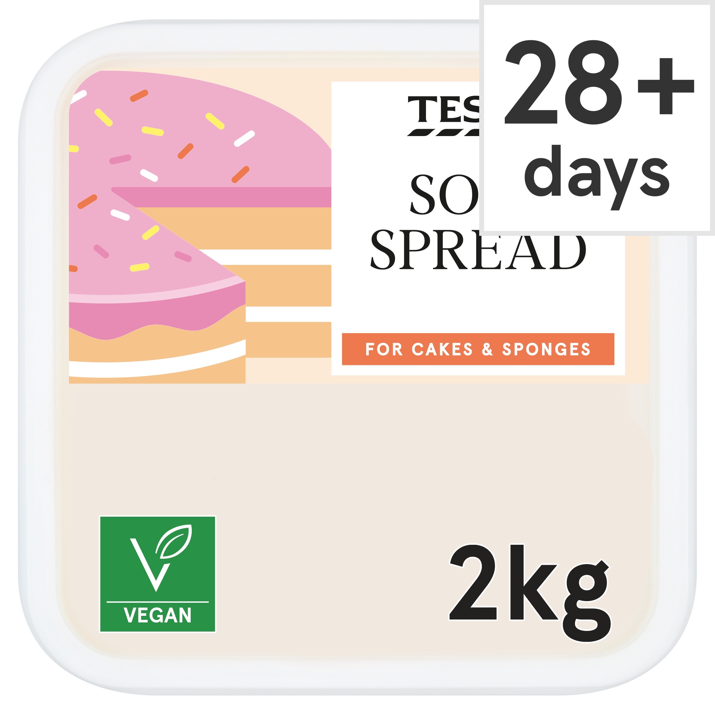Tesco Soft Baking Spread 2Kg
