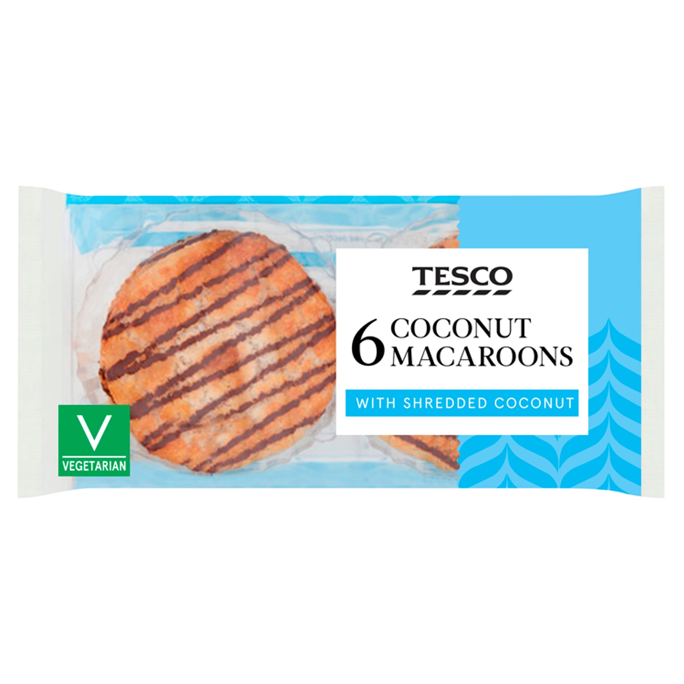 Tesco Coconut Macaroons 6 Pack