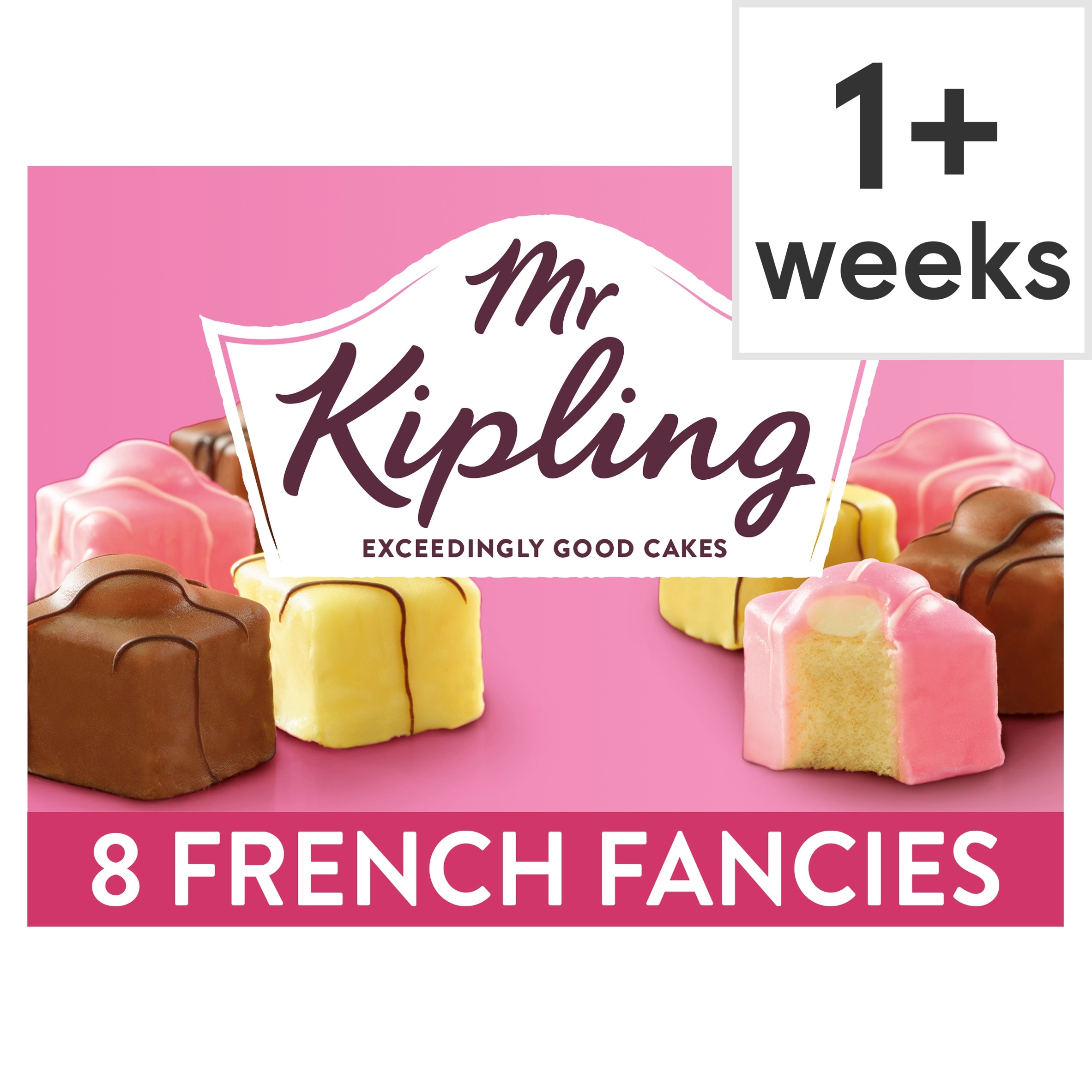 Mr Kipling French Fancies Cakes 8 Pack