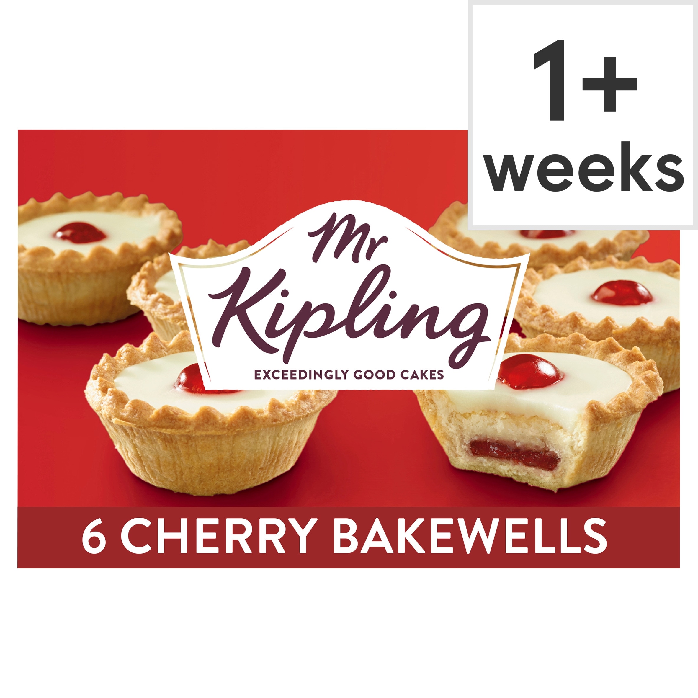 Mr Kipling Cherry Bakewells