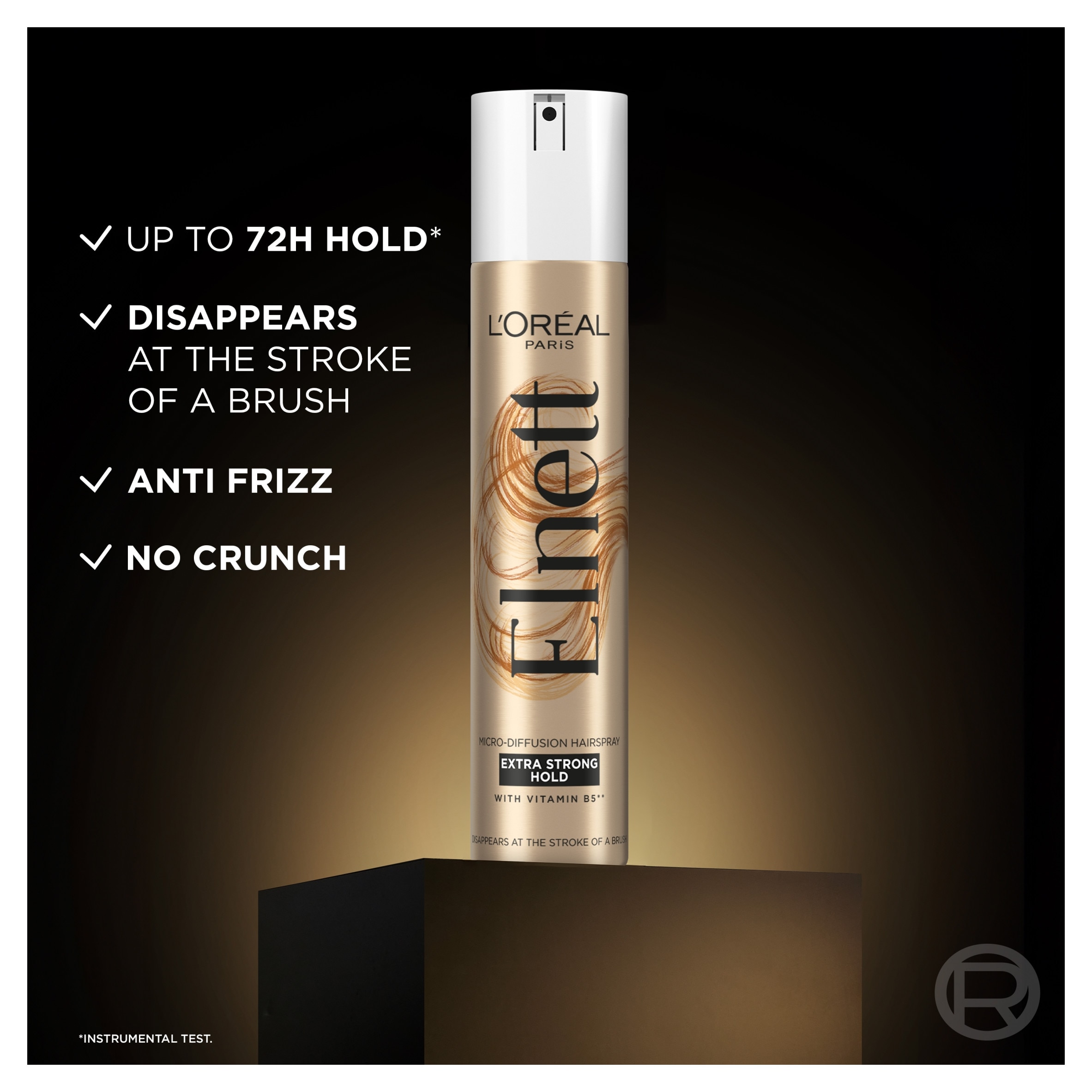 L'Oreal Paris Elnett Extra Strong Hold Hairspray 200ml thumbnail 3