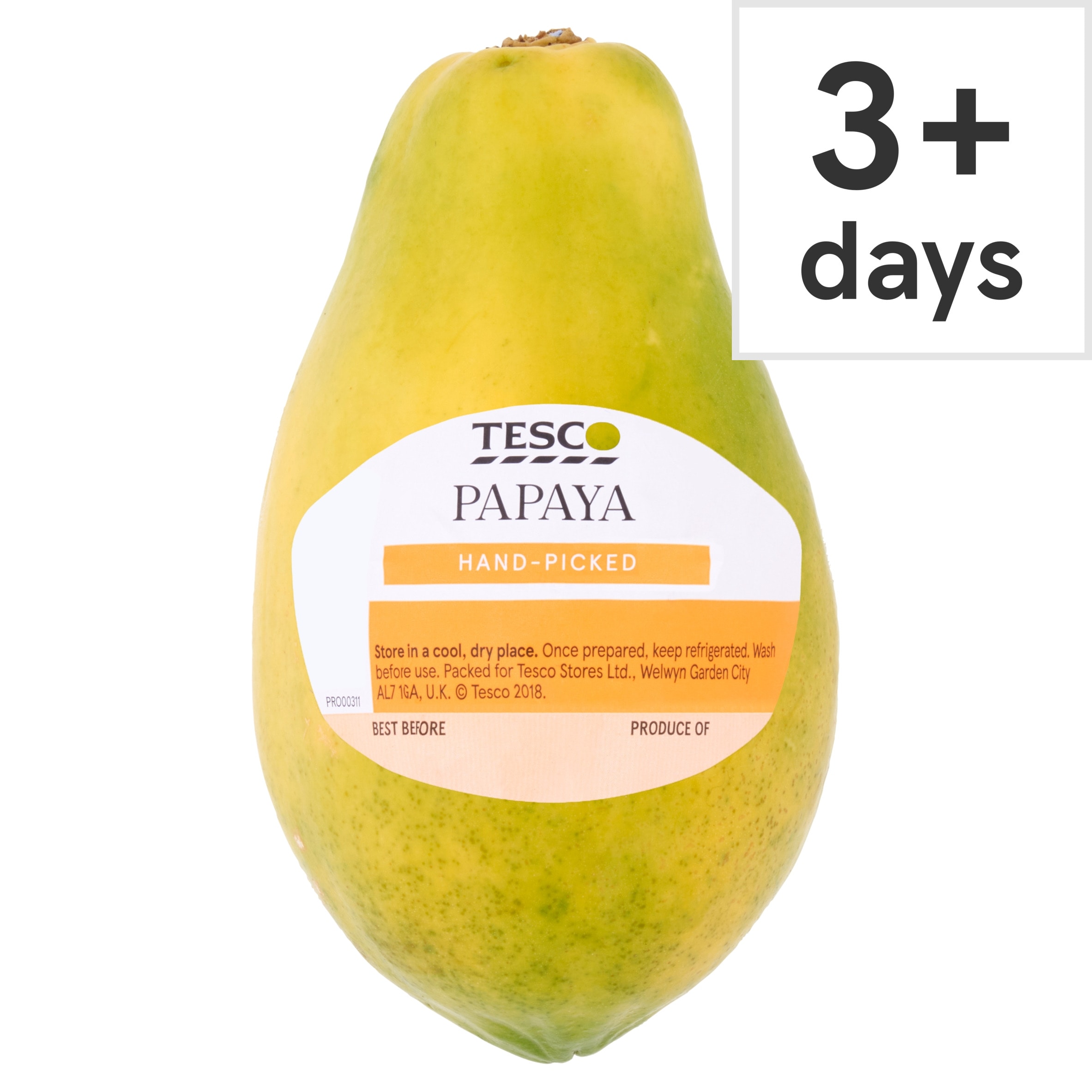 Tesco Ripe Papaya Each