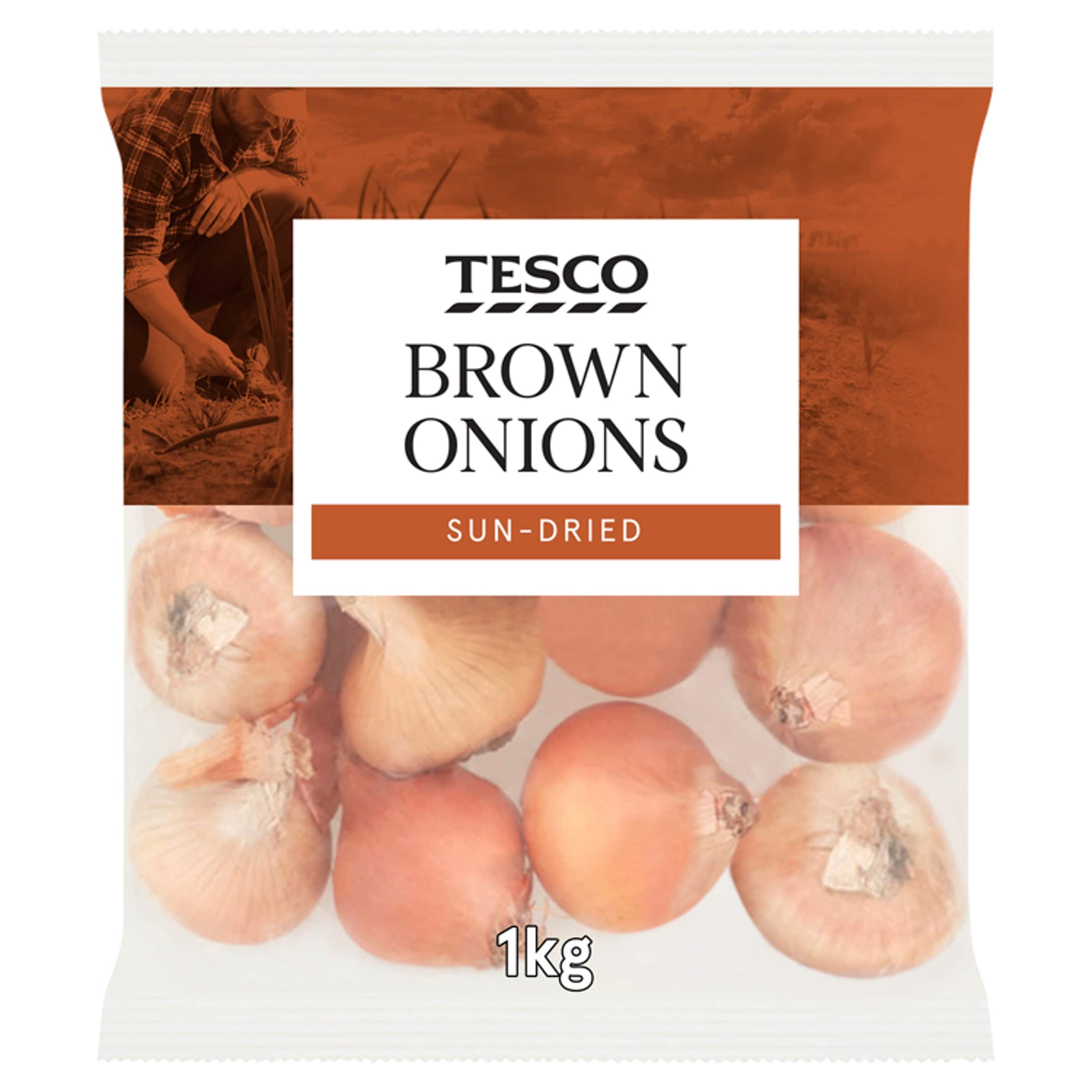 Tesco Brown Onions 1Kg