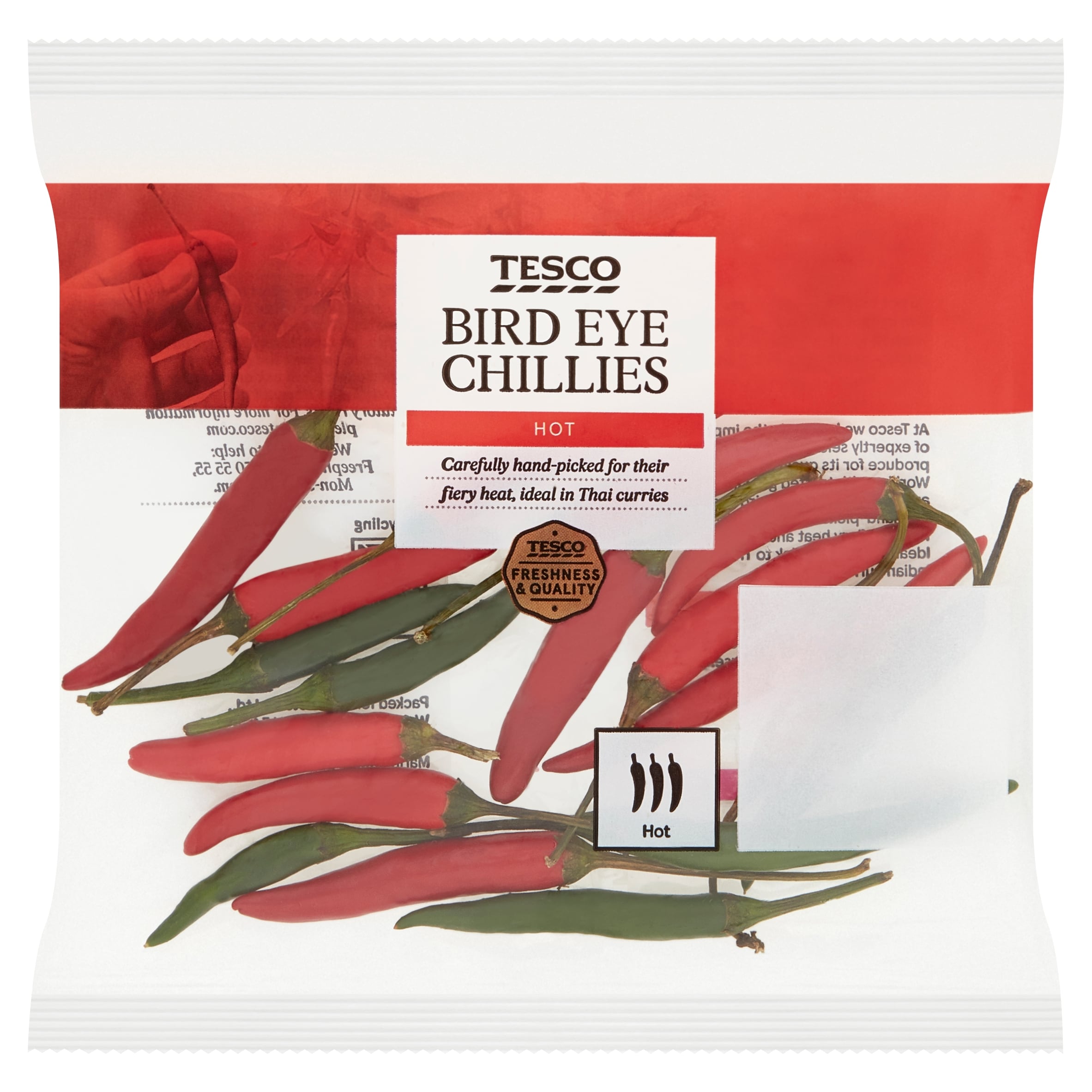 Tesco Bird Eye Chillies 25G