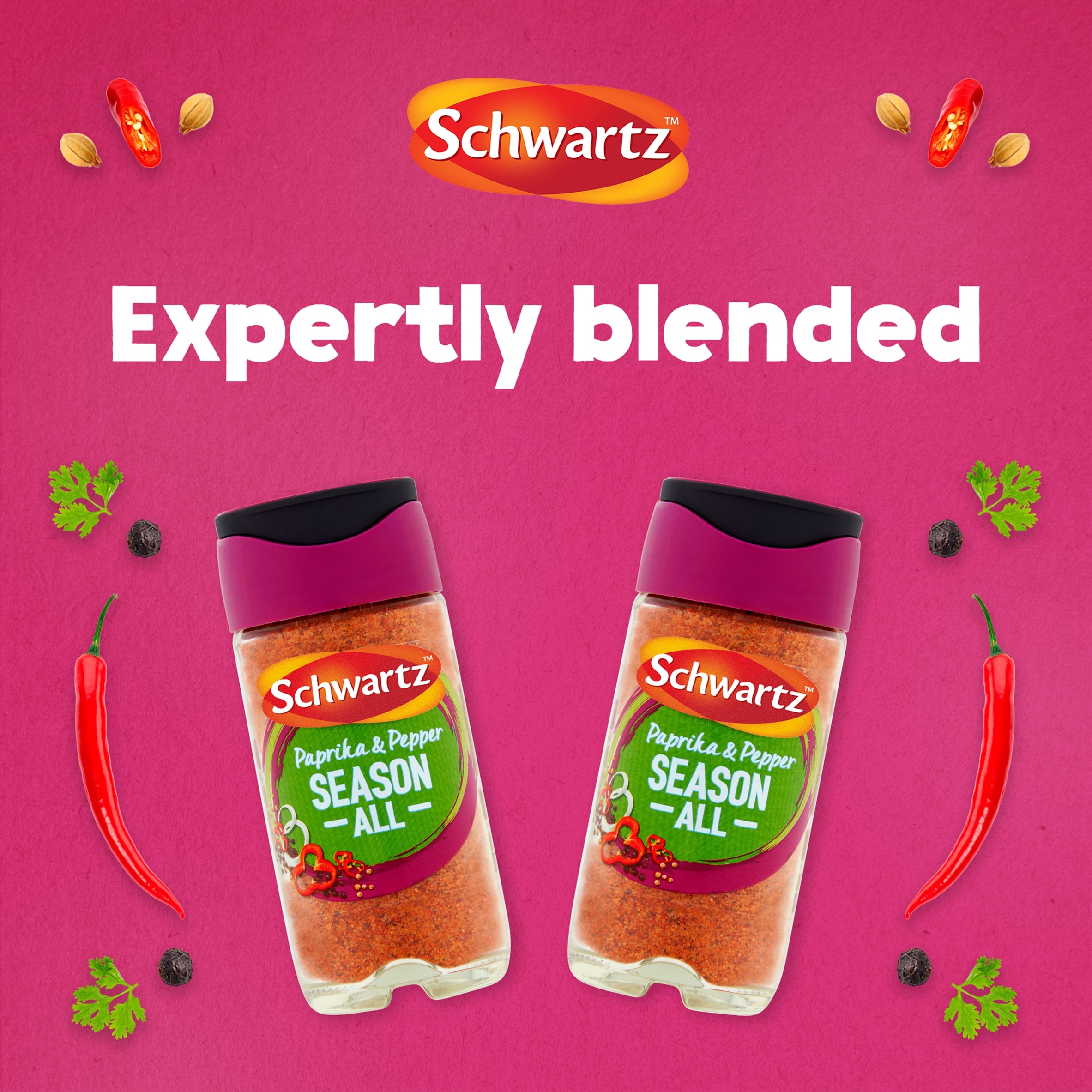Schwartz Salt, Paprika & Pepper Season All Seasoning 70g thumbnail 2