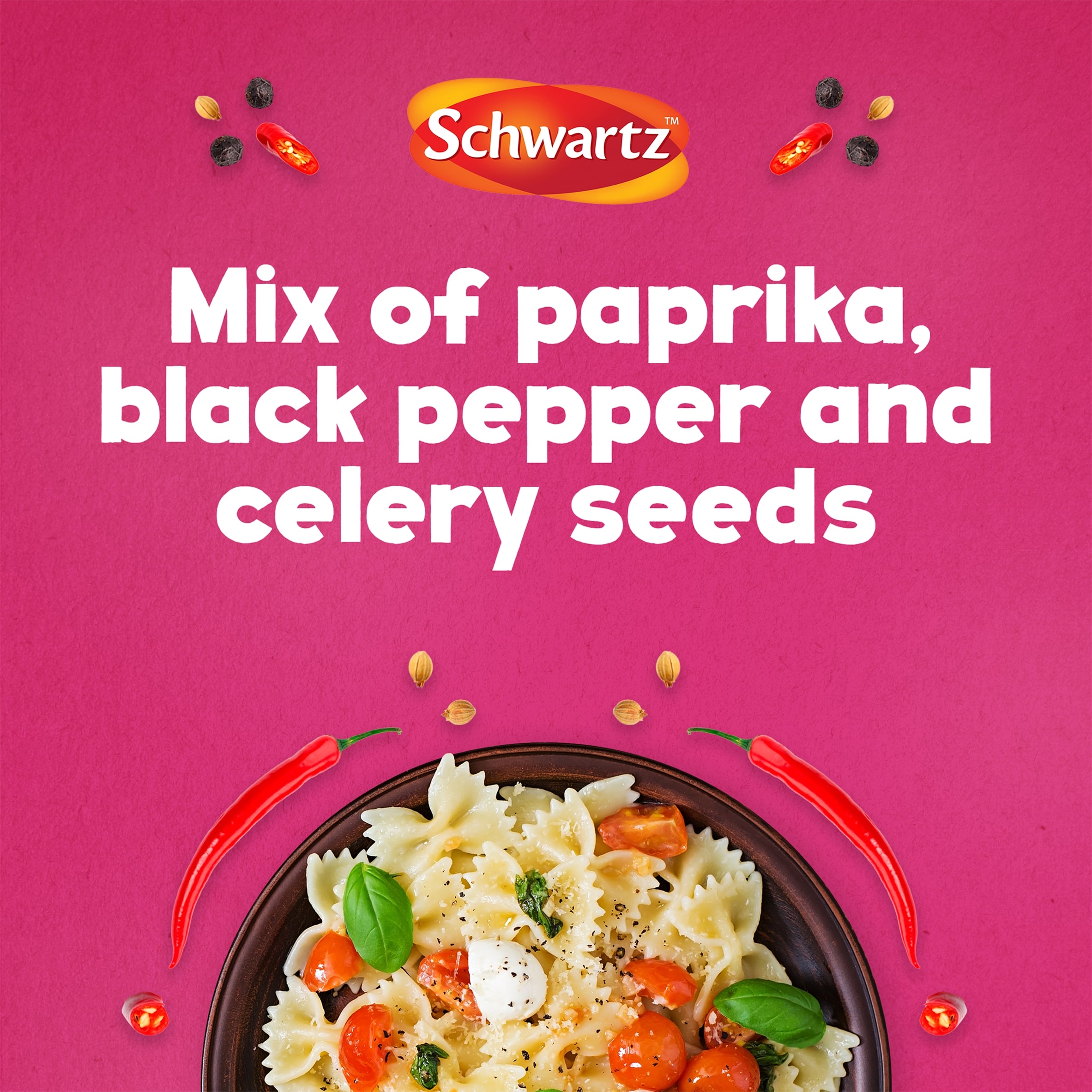 Schwartz Salt, Paprika & Pepper Season All Seasoning 70g thumbnail 3